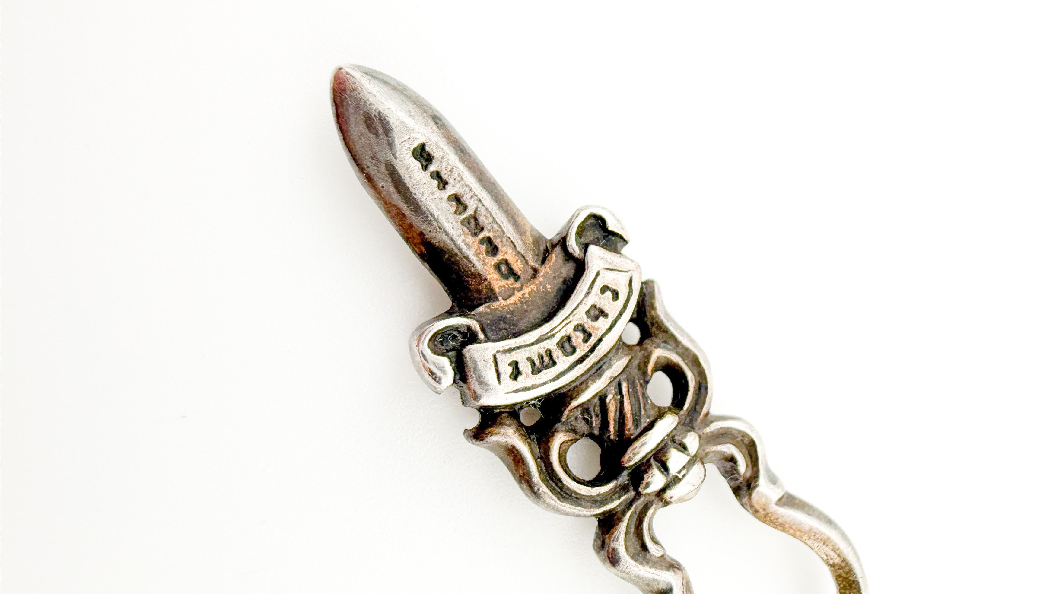 Chrome Hearts RARE! Chrome Hearts Necklace Dagger Zip Pendant Charm Size ONE SIZE - 4 Thumbnail