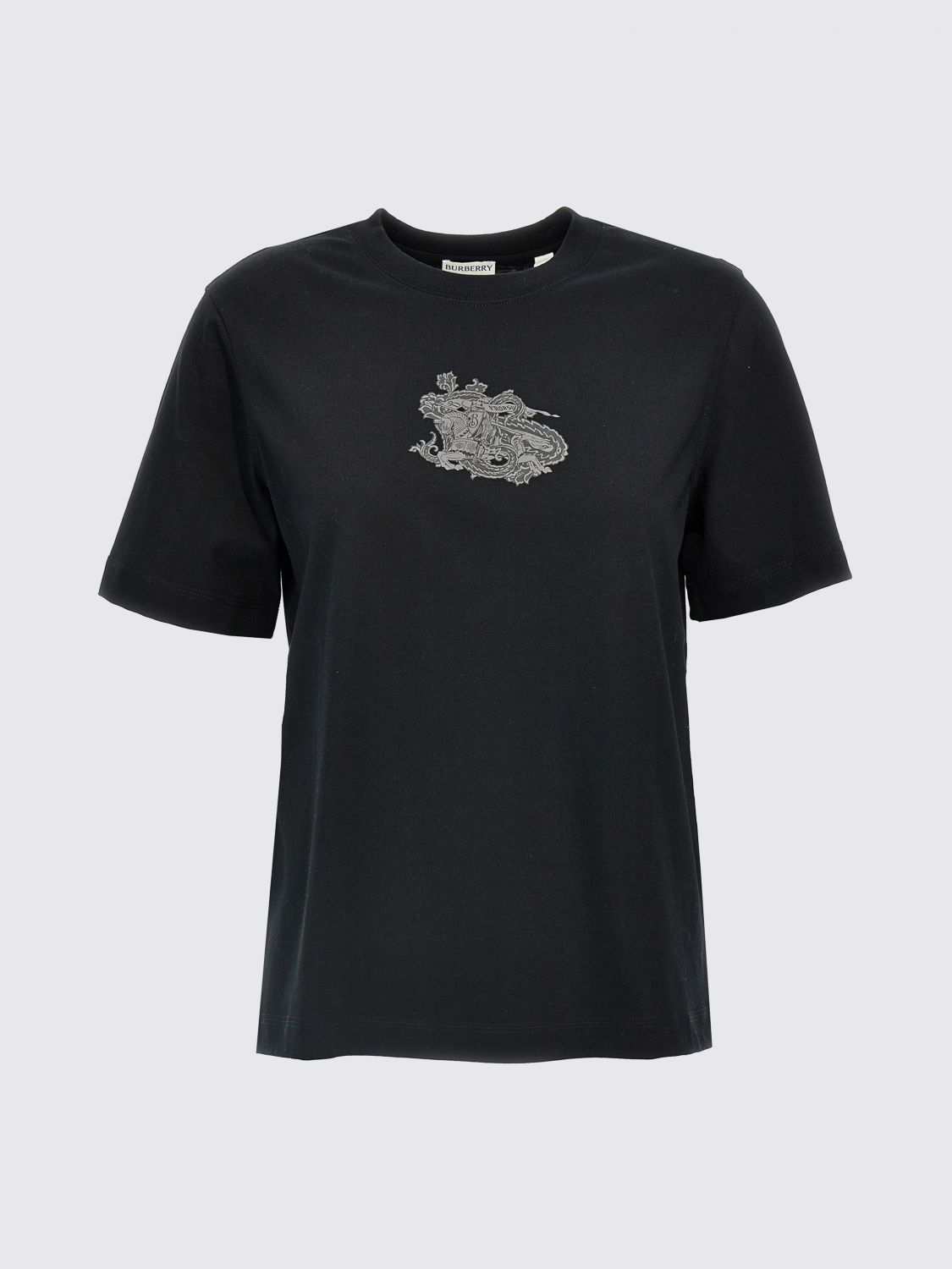 Burberry Burberry T-Shirt Woman Black Size XS / US 0-2 / IT 36-38 - 1 Thumbnail