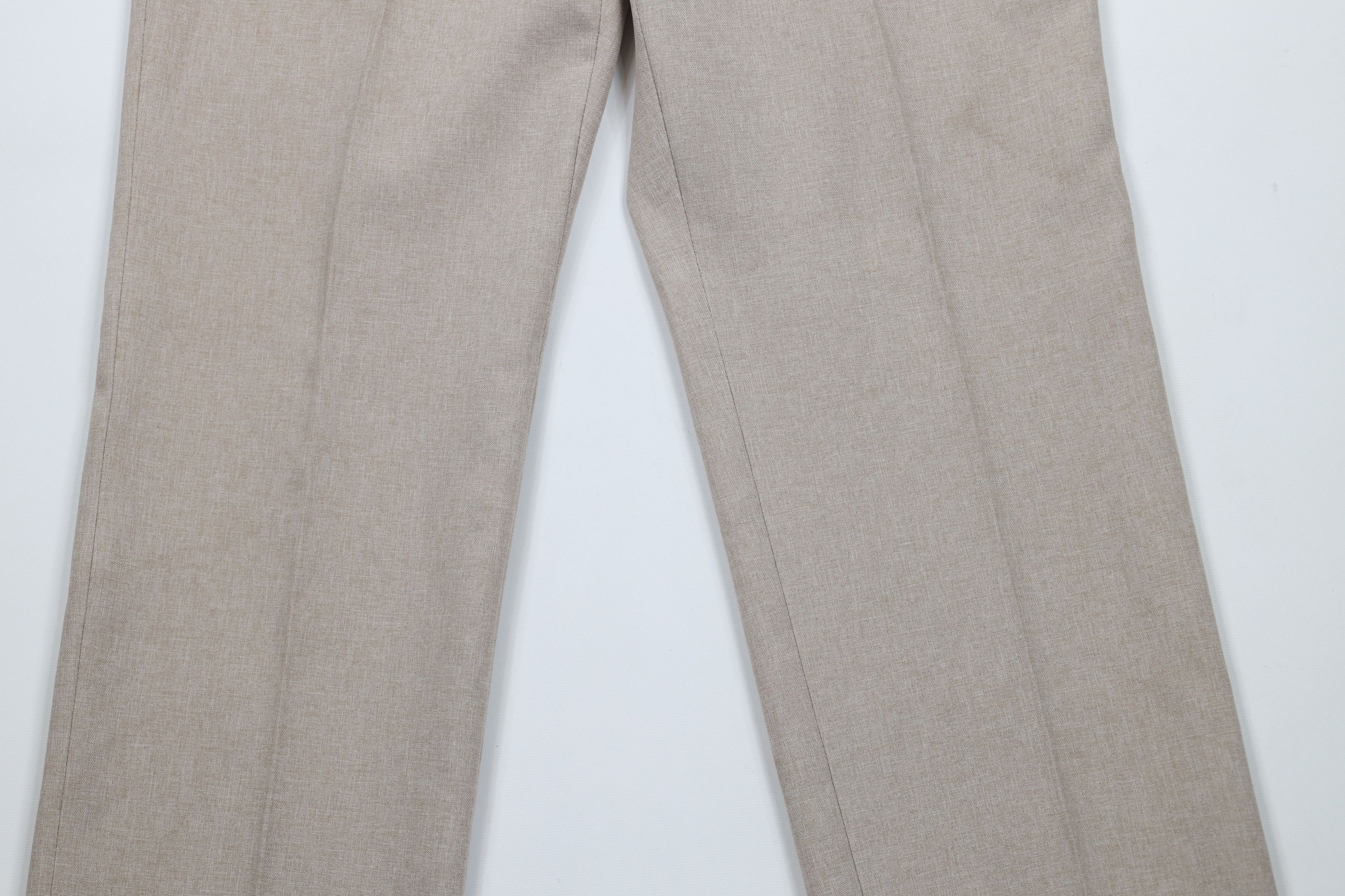 Vintage Vintage 70s Streetwear Wide Leg Chino Pants Oatmeal Brown Size US 30 / EU 46 - 3 Thumbnail