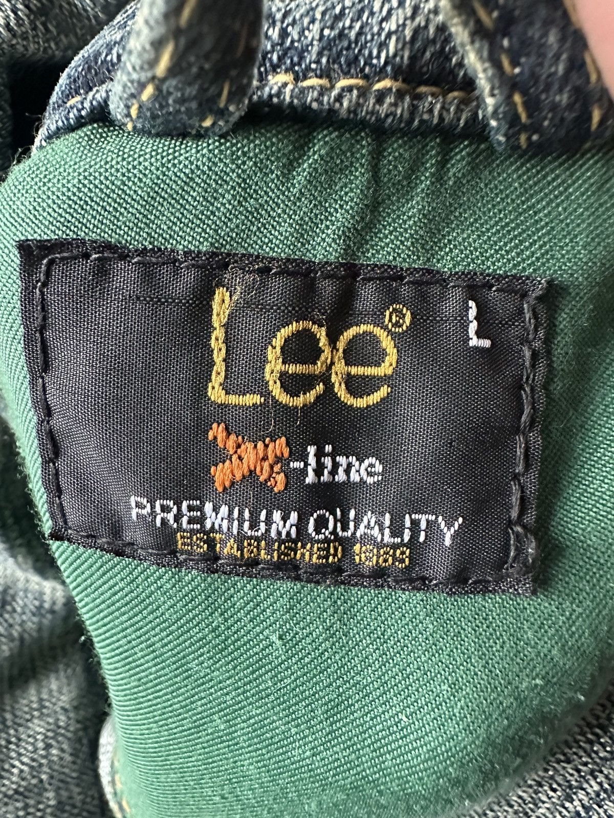 Lee Lee Riders trucker jacket single pocket Size US L / EU 52-54 / 3 - 14 Thumbnail