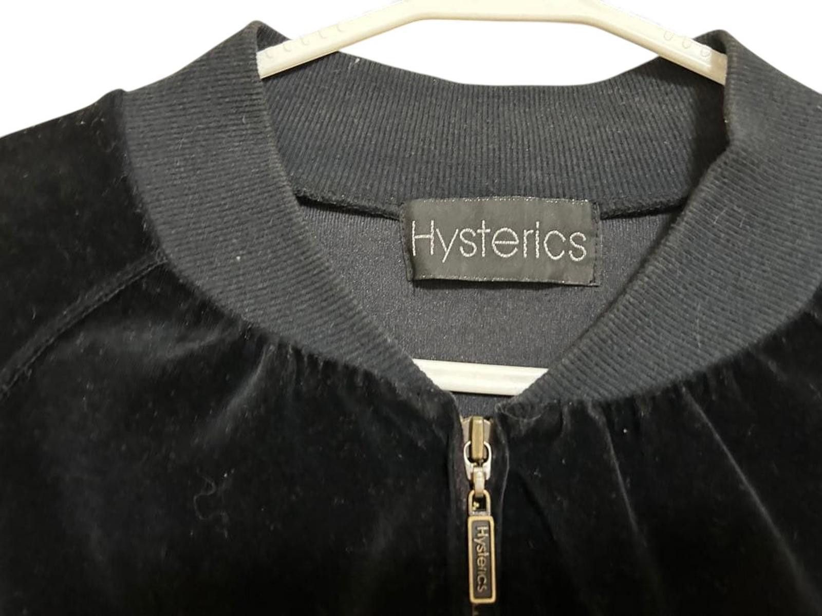 Hysteric Glamour Hysteric Glamour - Black Velvet Varsity Jacket Size M / US 6-8 / IT 42-44 - 5 Thumbnail
