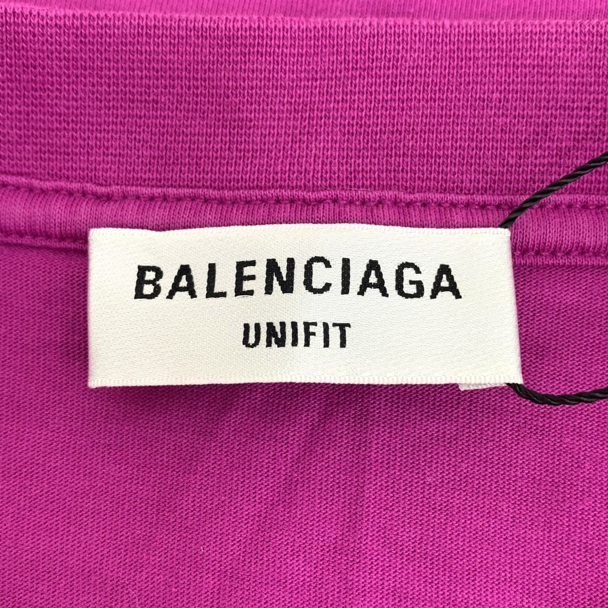 Balenciaga Balenciaga Purple Logo Crew Neck Short Sleeve T-Shirt K26WX Size US M / EU 48-50 / 2 - 5 Thumbnail