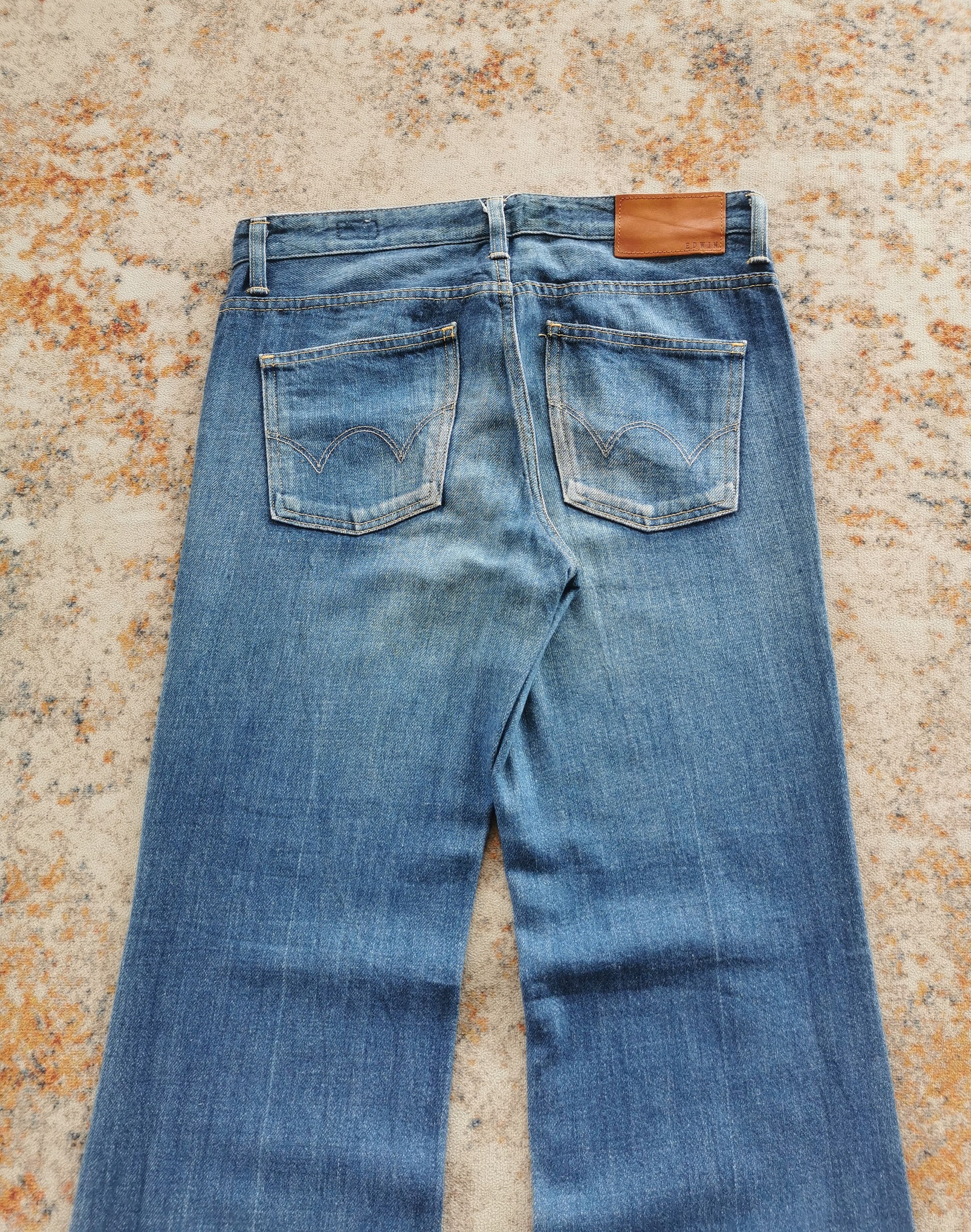 Edwin Edwin Flared Distressed Bootcut Jeans Size US 28 / EU 44 - 4 Thumbnail