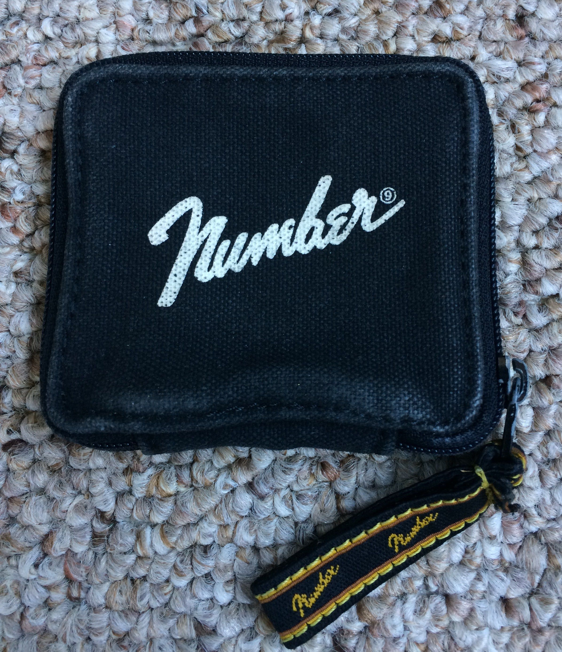 Number (N)ine FW05 Number (N)ine Fender Logo Zip Wallet Size ONE SIZE - 1 Thumbnail