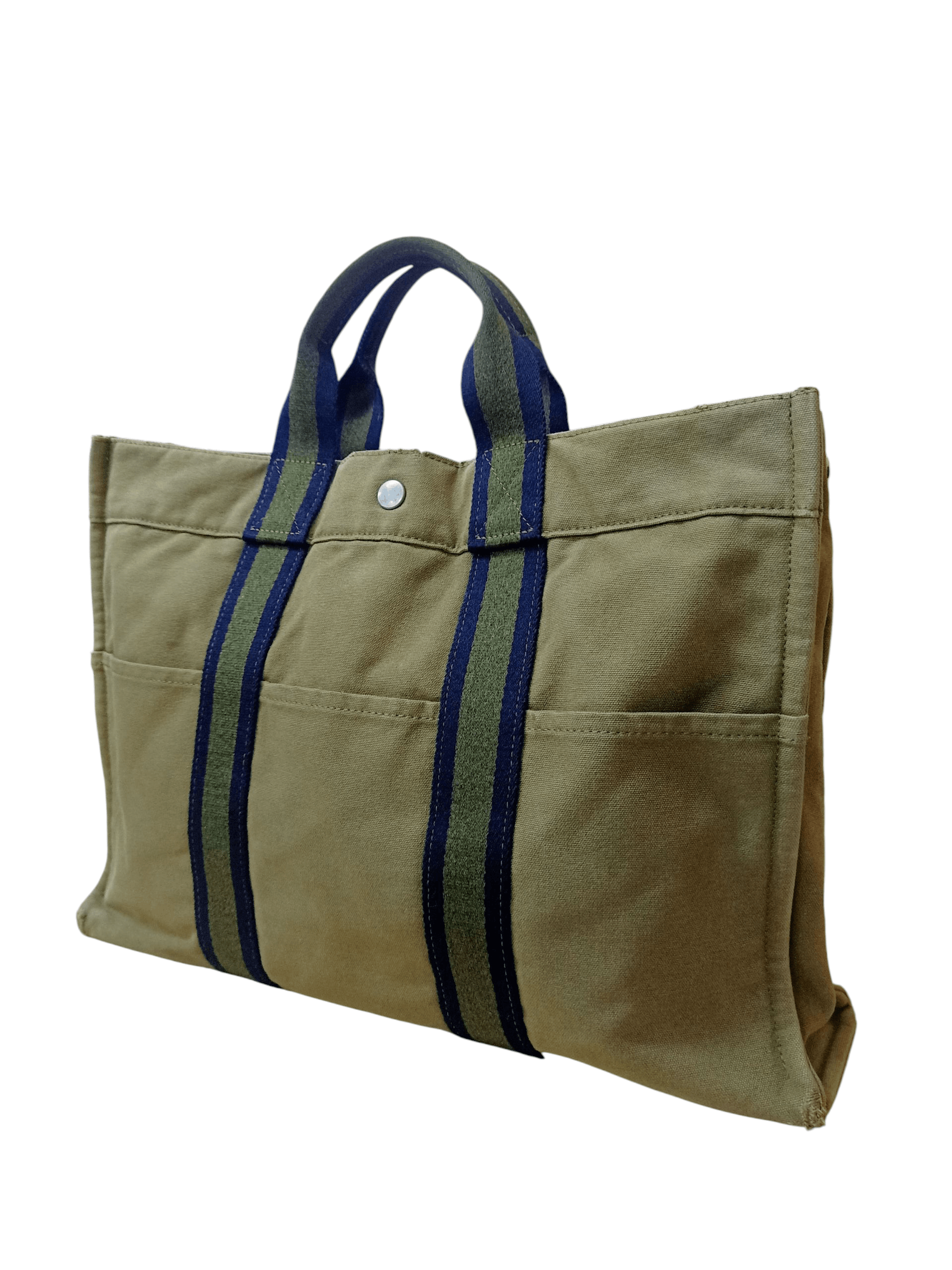 Hermes Hermes Military Green Fourre Tout Tote Bag Size ONE SIZE - 1 Thumbnail