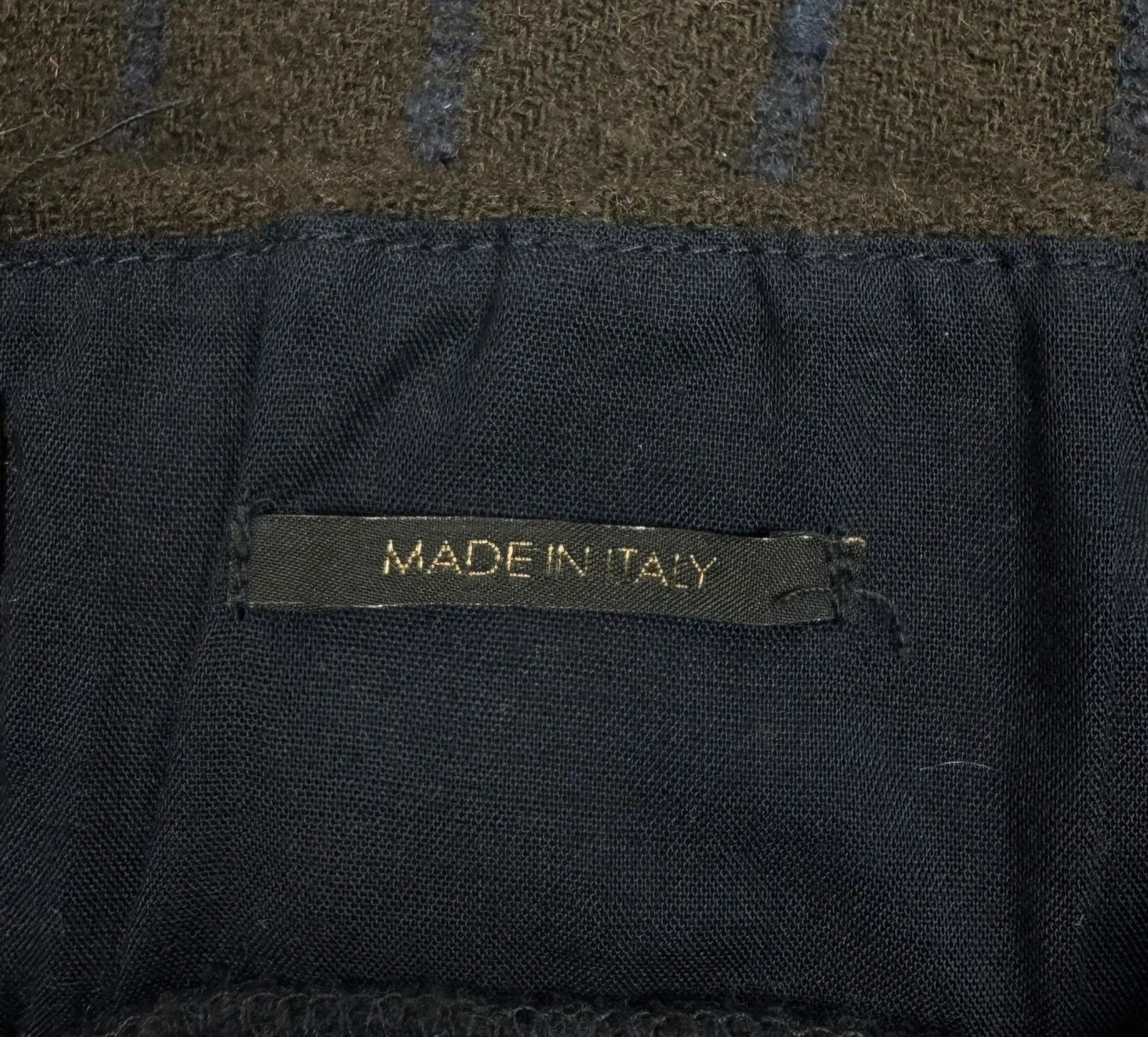 Other Alessia Santi Italy Crop Pants Wool Knit Striped size 40 Size 27" / US 4 / IT 40 - 10 Thumbnail