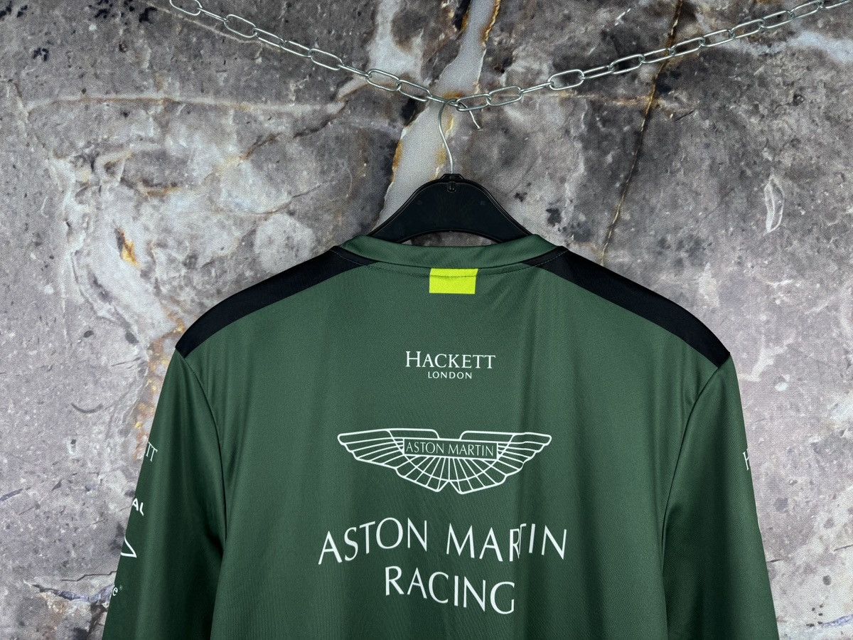 Other Aston Martin Racing Team Shirt Hackett London Green Black Size US XL / EU 56 / 4 - 11 Thumbnail