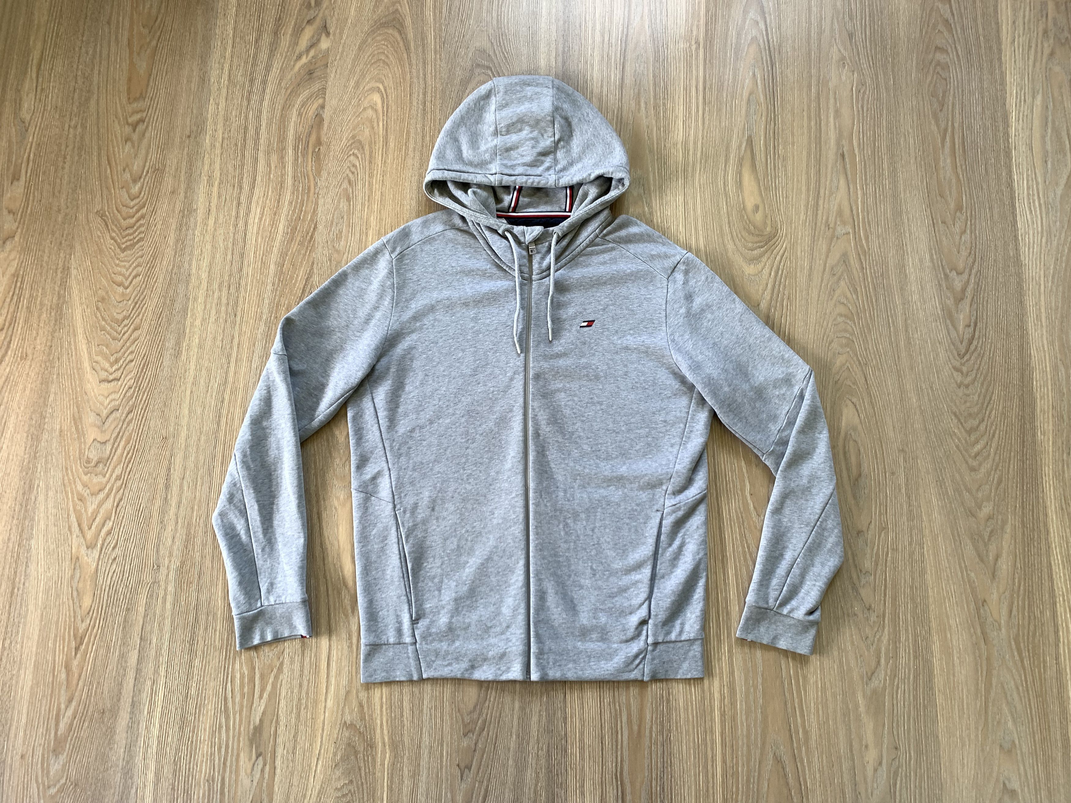 Tommy Hilfiger Grey Zip Hoodie 2021