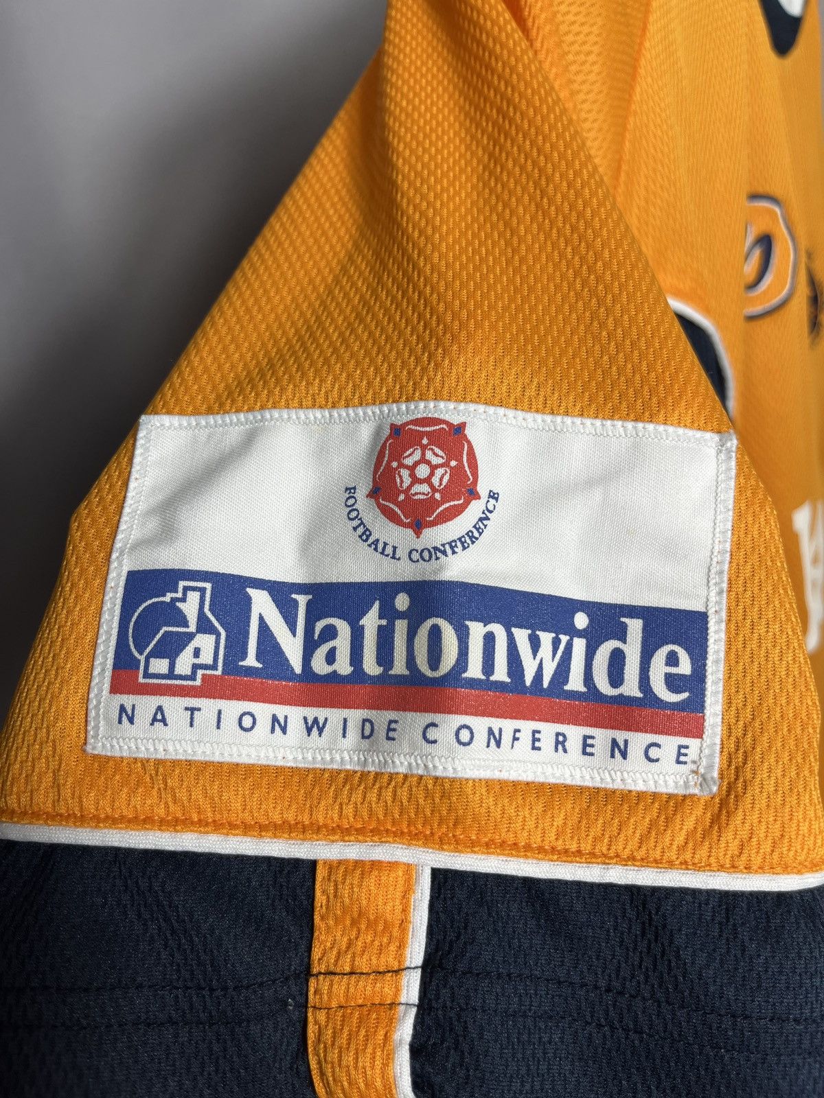 Vintage Branded 2003 2004 Farnborough FC away orange steve watson #7 Size US XL / EU 56 / 4 - 9 Thumbnail