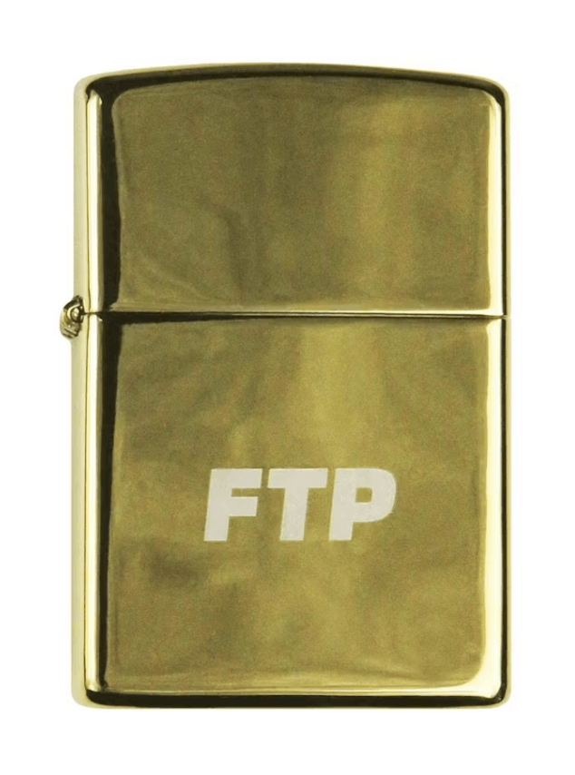 Fuck The Population NWT FTP (fuckthepopulation) Logo Lighter - Gold Size ONE SIZE - 1 Thumbnail
