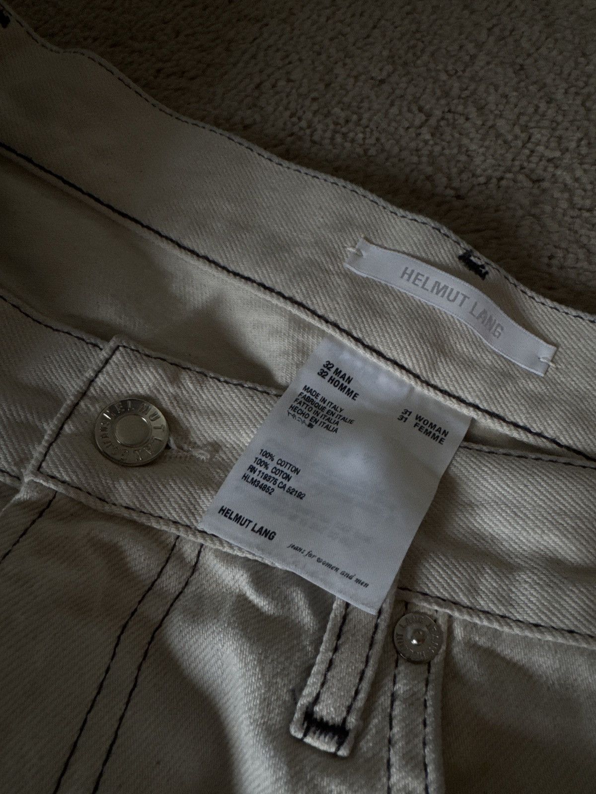 Helmut Lang 1of1 helmut lang x masashi Size US 32 / EU 48 - 3 Thumbnail