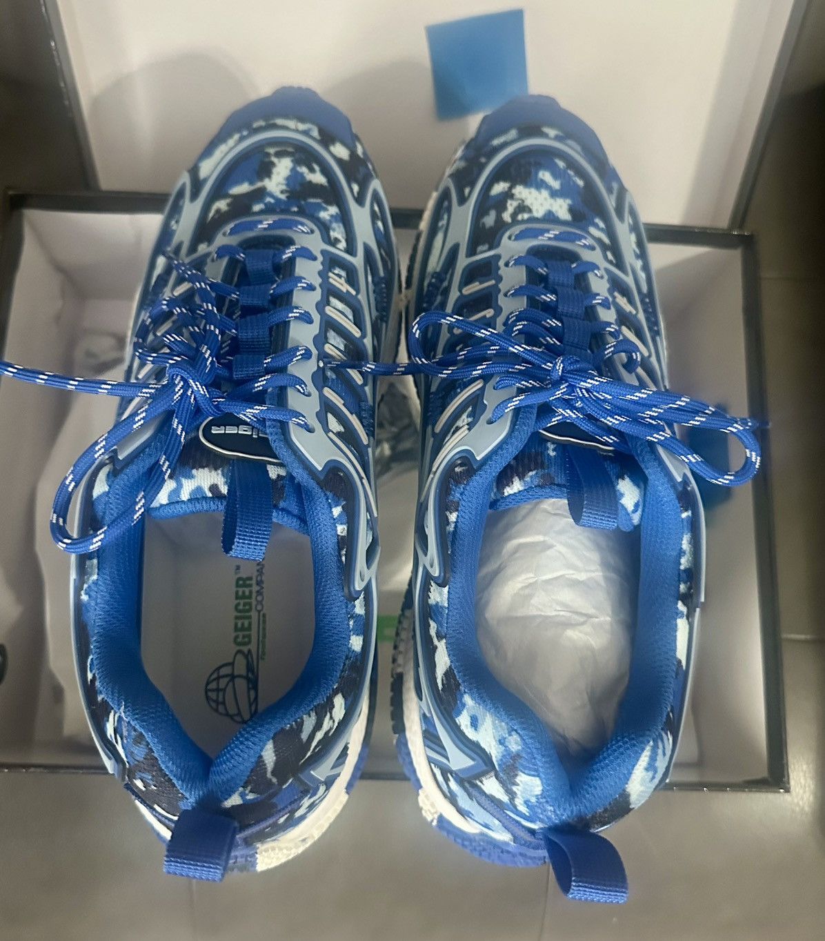 John Geiger John Geiger 004 blue camo size 13 VNDS Size US 13 / EU 46 - 2 Thumbnail