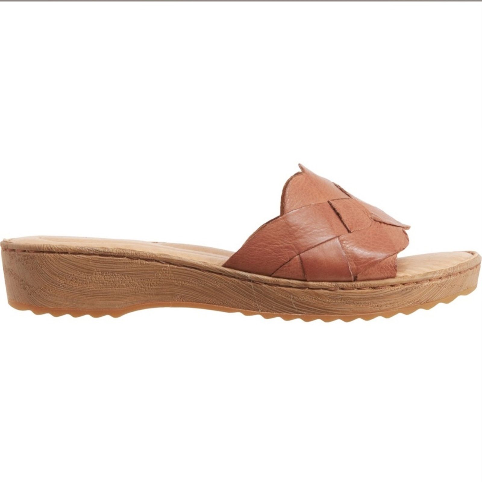 Born 🎉LAST PIECE 🎉 Born Aleah Slide Sandals - Leather Size US 7 / IT 37 - 2 Thumbnail