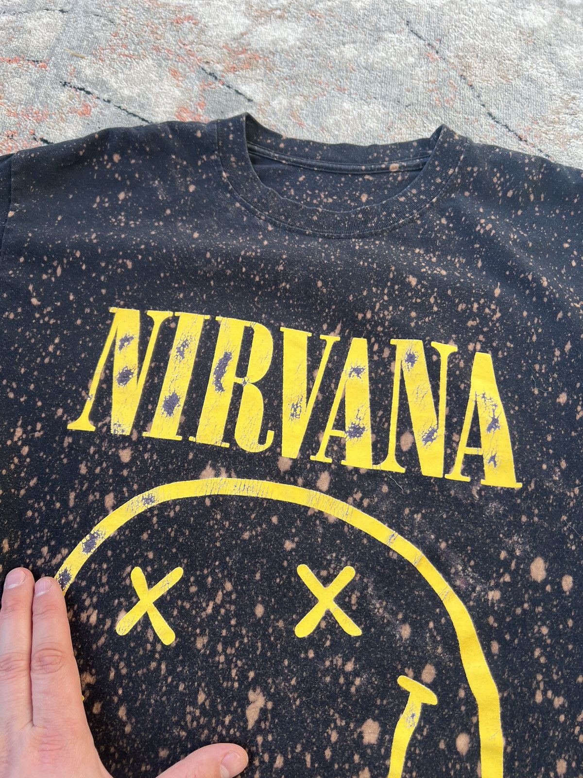 Nirvana Vintage Nirvana 1992 Rare T-Shirt Kurt Cobain Size US M / EU 48-50 / 2 - 3 Thumbnail