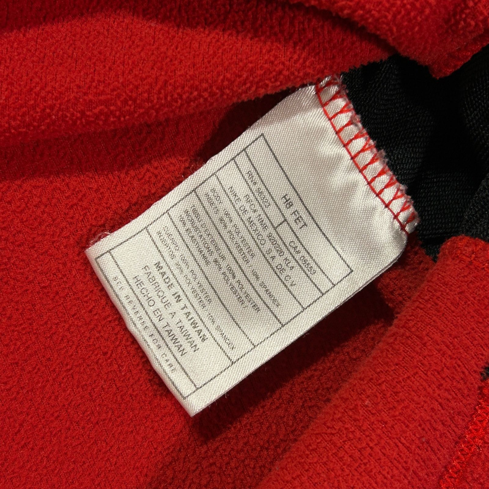 Nike VTG 90s Nike red fleece quarter zip active pullover wms S Size S / US 4 / IT 40 - 7 Thumbnail
