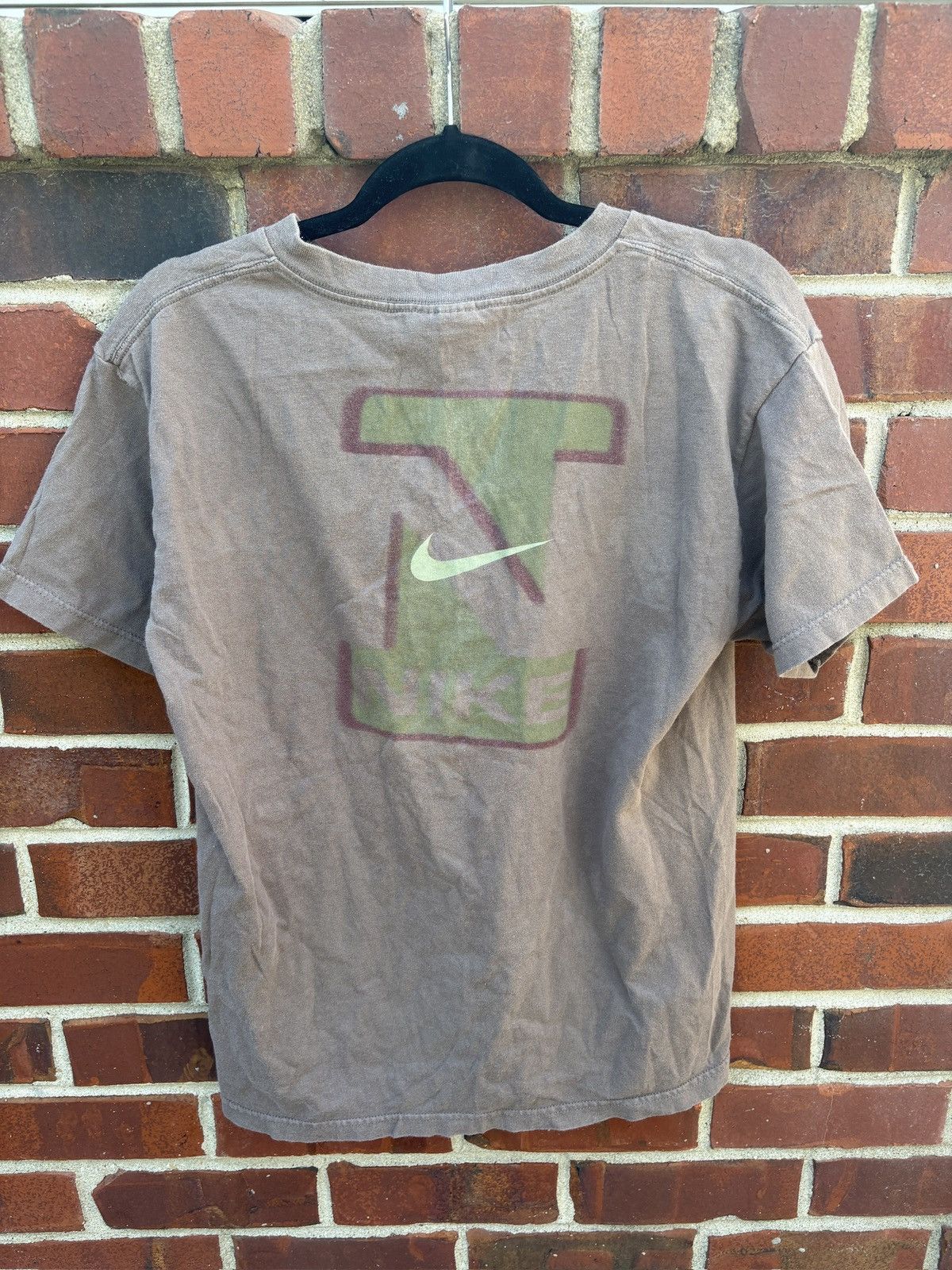 Nike Nike Tee Vintage Streetwear Check Size Medium Green Size US M / EU 48-50 / 2 - 9 Thumbnail