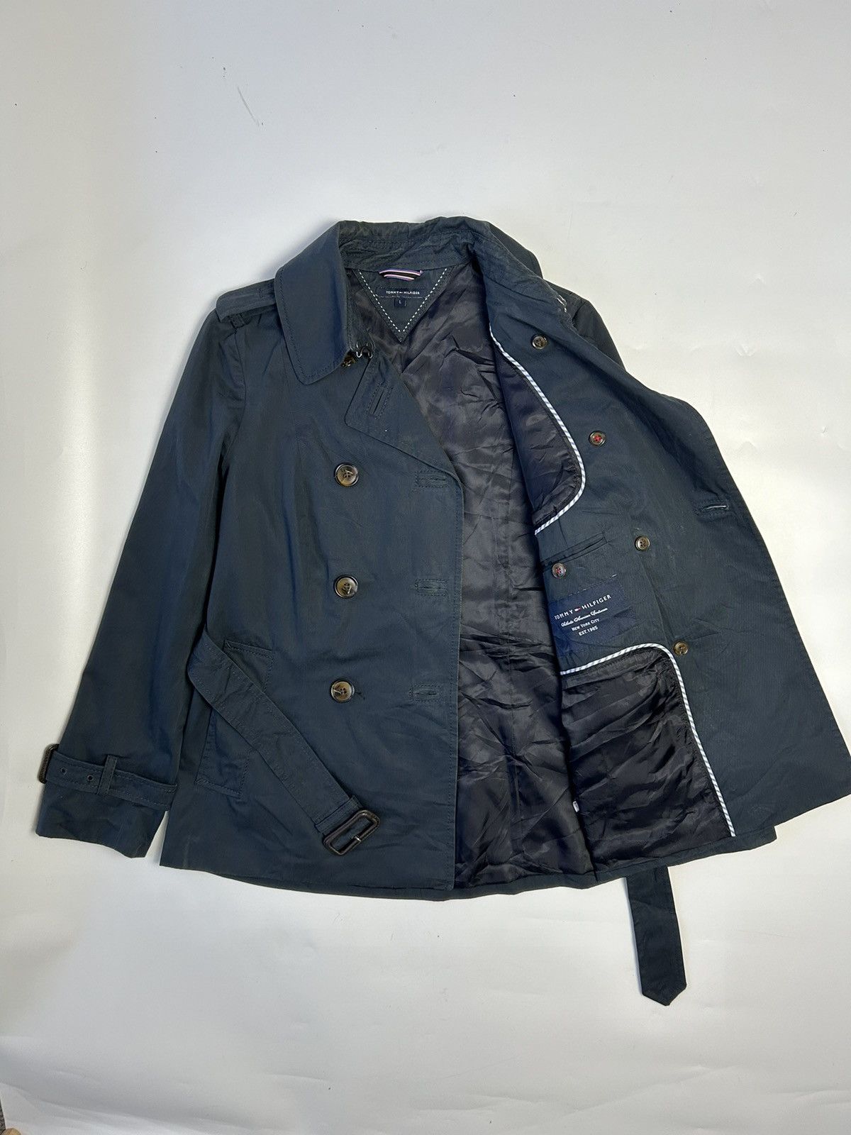 Tommy Hilfiger TOMMY HILFIGER DOUBLE BREAST BUTTON JACKET Size US L / EU 52-54 / 3 - 2 Thumbnail