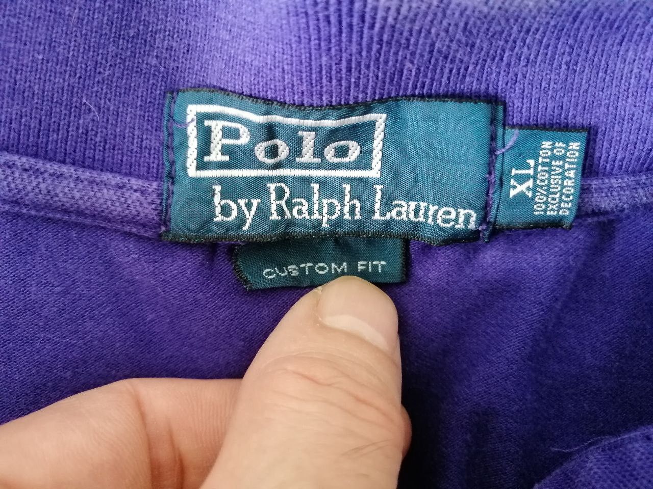 Polo Ralph Lauren × Vintage Vintage Polo Ralph Lauren Long Sleeve T-Shirt Size US XL / EU 56 / 4 - 5 Thumbnail