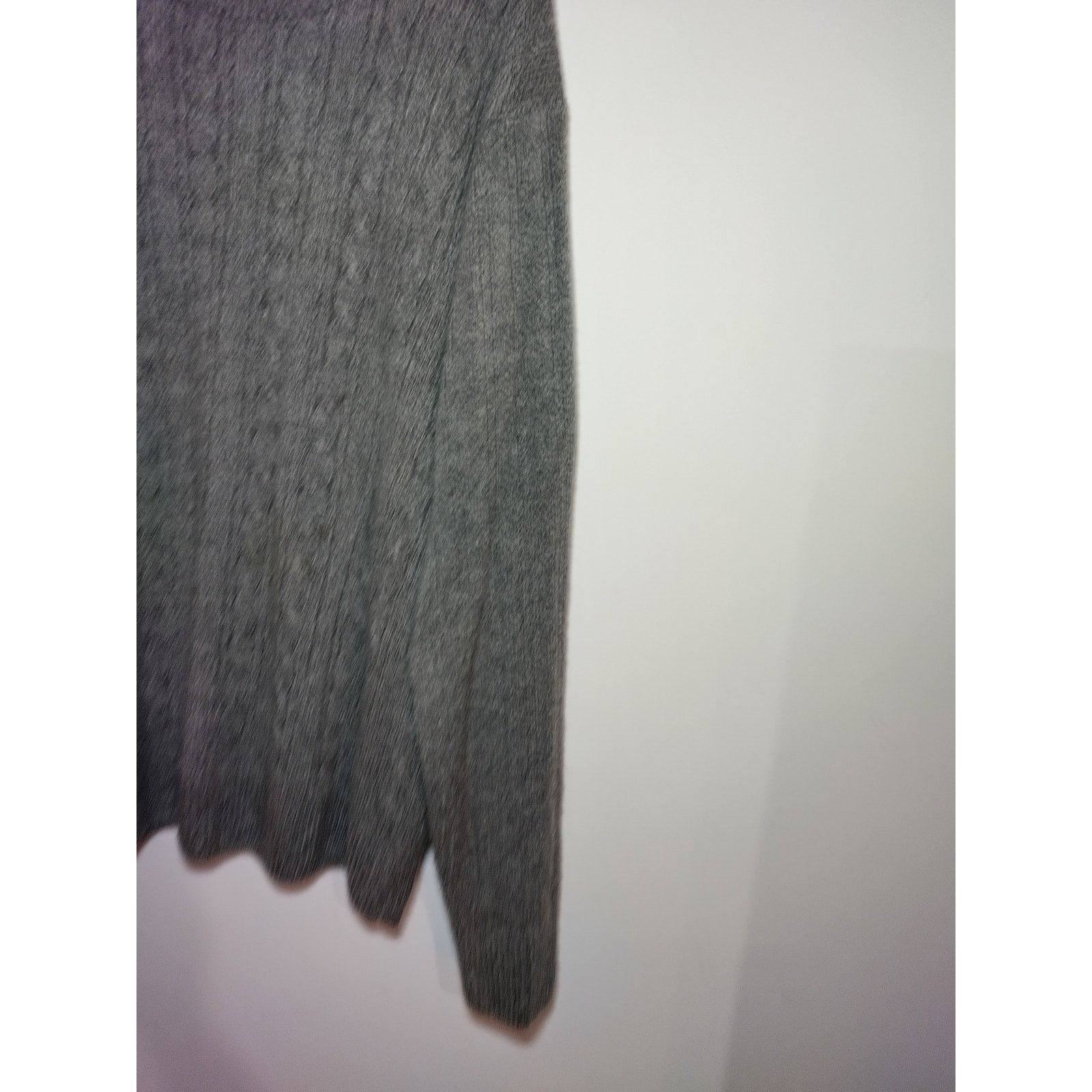 Geoffrey Beene Geoffrey Beene Women Acrylic Sweater Knit Crew Neck Gray Lg Size L / US 10 / IT 46 - 4 Thumbnail