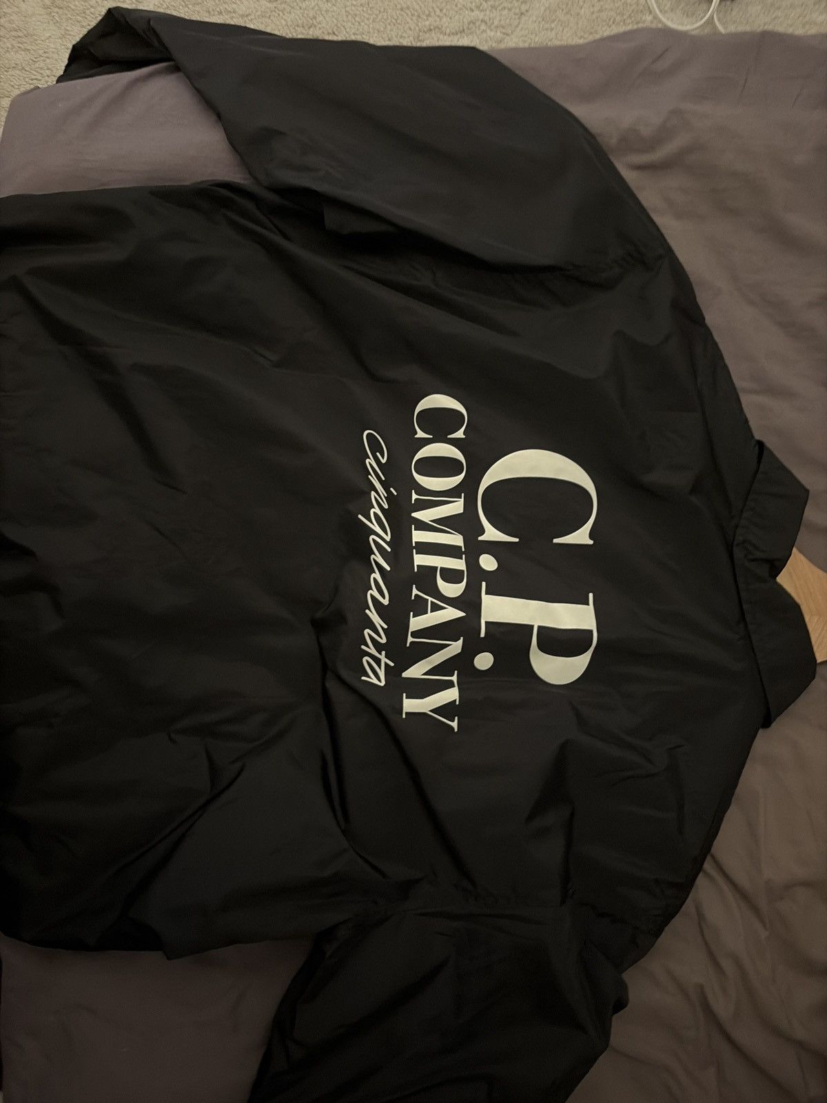 C.P. Company Cp company black chrome cinquanta logo jacket Size US L / EU 52-54 / 3 - 2 Thumbnail