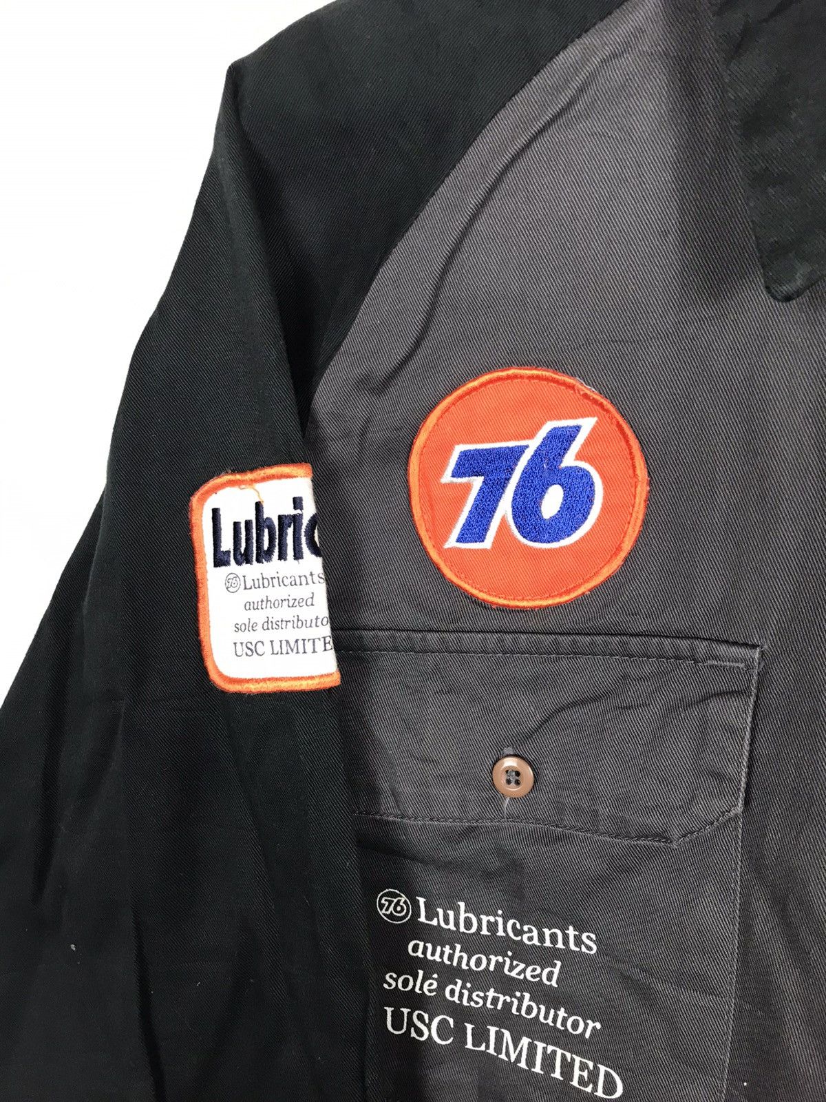 Japanese Brand × Vintage Vintage Required 76 Lubricants Zipper Long Sleeve Shirt Size US M / EU 48-50 / 2 - 5 Thumbnail