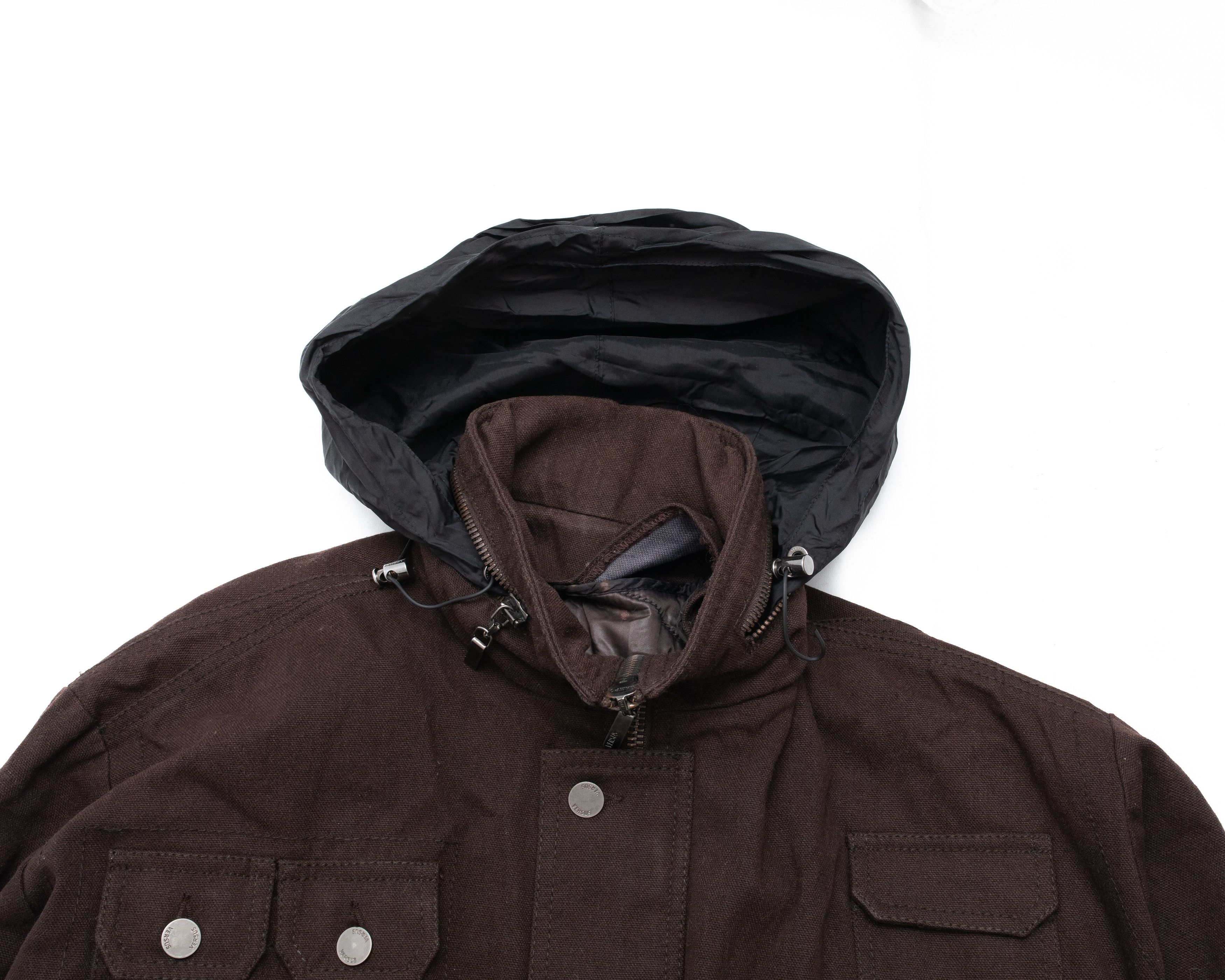 Versace VERSUS VERSACE Multipocket Bandage Parachute Field Jacket Size US L / EU 52-54 / 3 - 6 Thumbnail