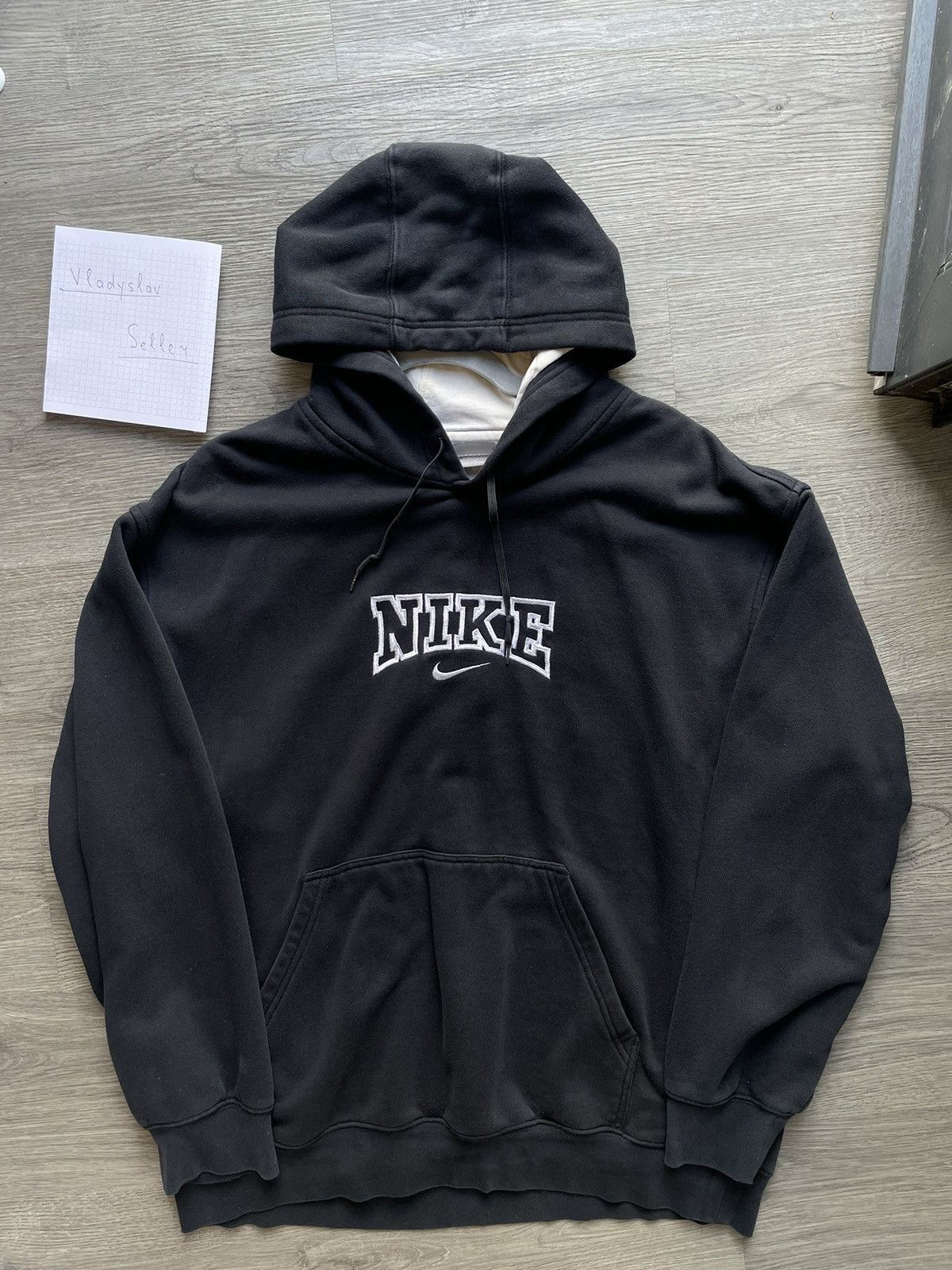 Nike × Vintage Hoodie Nike Vintage big logo Size US M / EU 48-50 / 2 - 2 Thumbnail