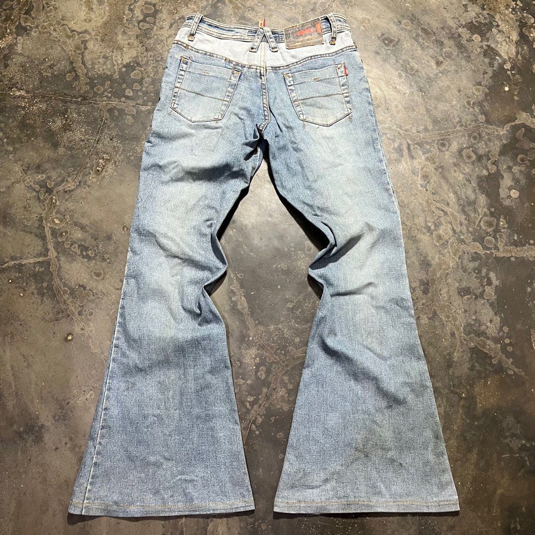 Hysteric Glamour triple xxx flare denim distressed Size US 28 / EU 44 - 2 Thumbnail
