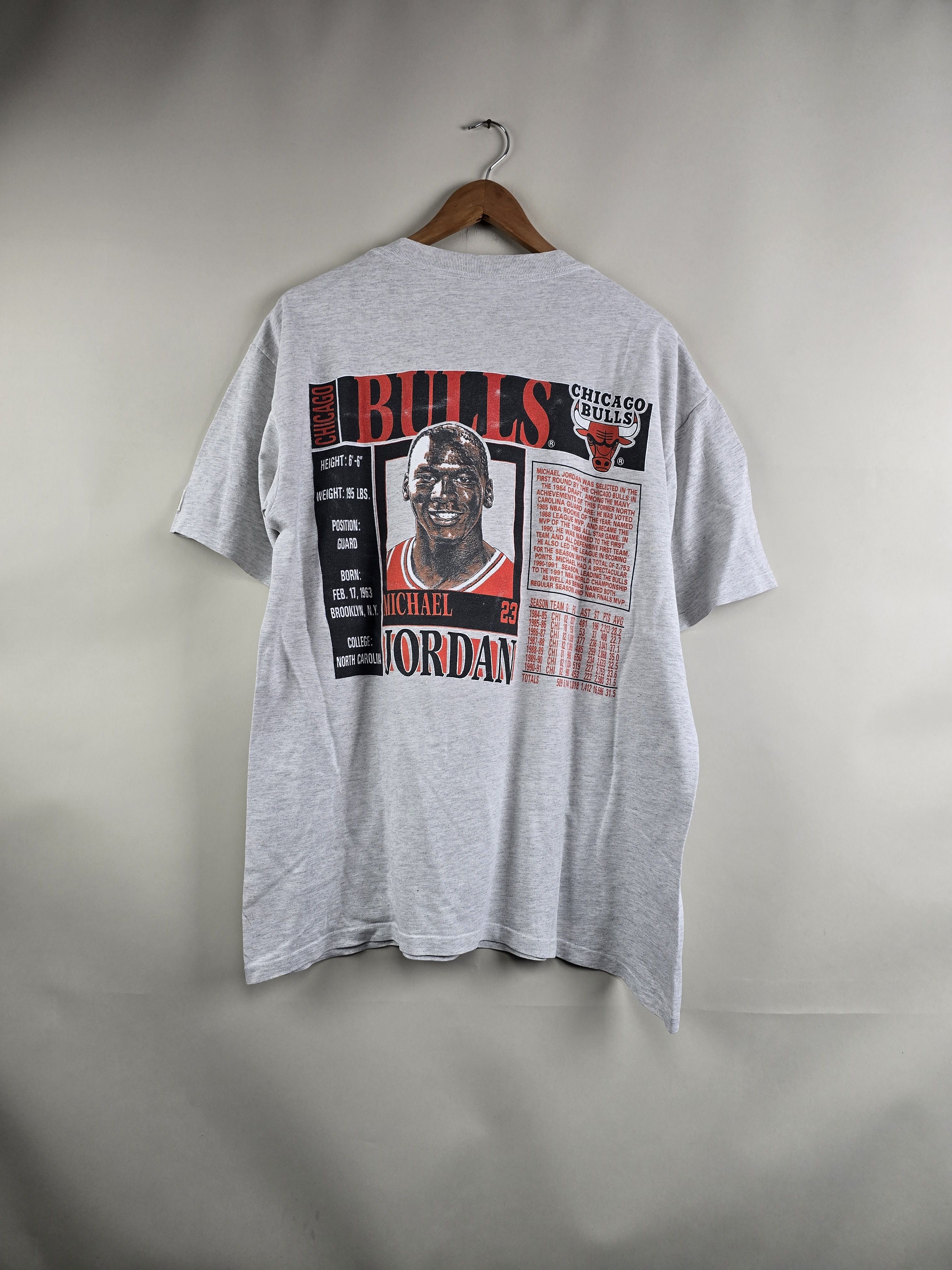 NBA × Vintage 90s Chicago Bulls Michael Jordan Nutmeg Mills XL 23" 29" Size US XL / EU 56 / 4 - 6 Thumbnail