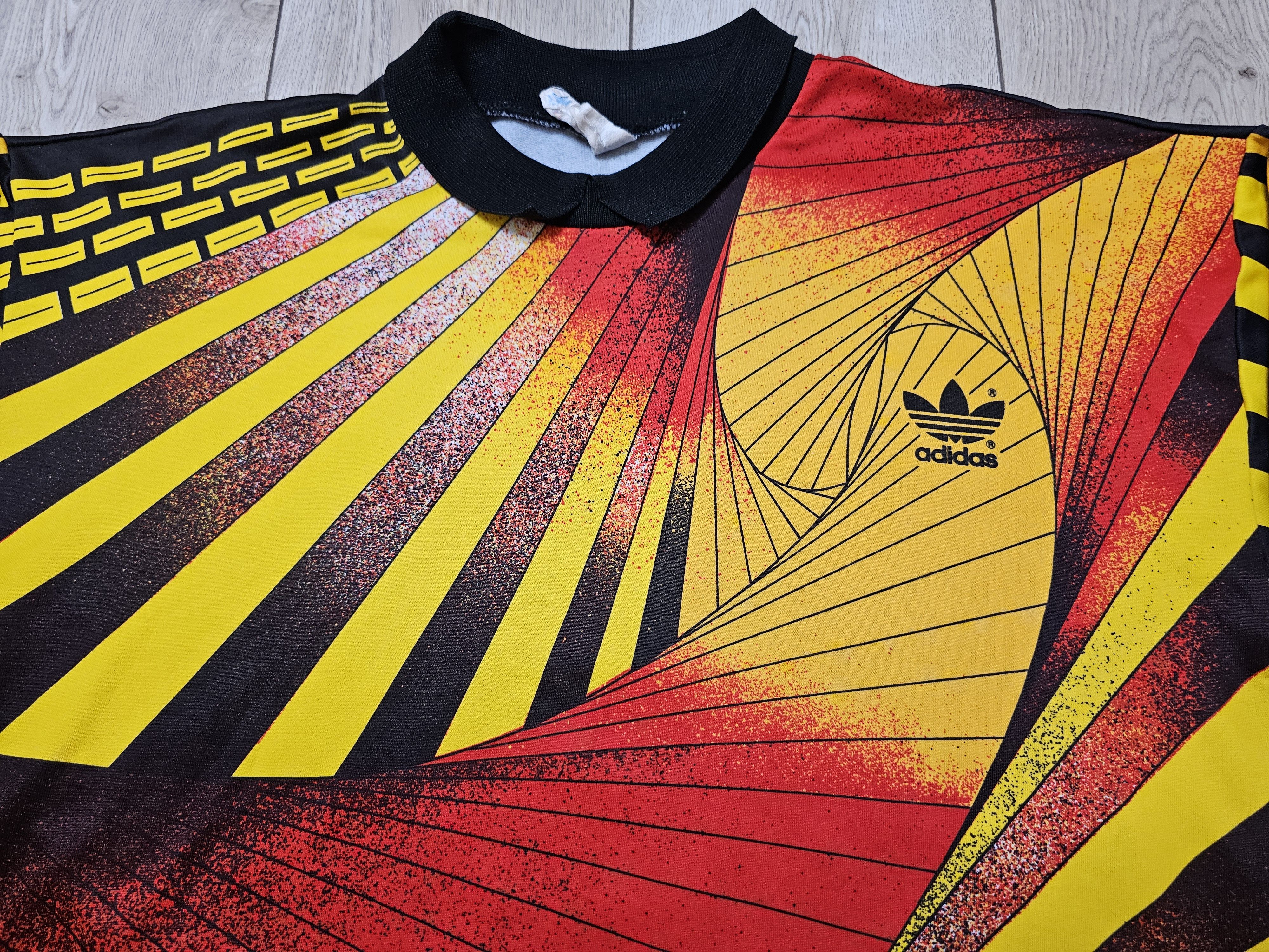 Vintage ADIDAS GOALKEEPER 90s SOCCER JERSEY RETRO FOOTBALL SHIRT Size US L / EU 52-54 / 3 - 3 Thumbnail