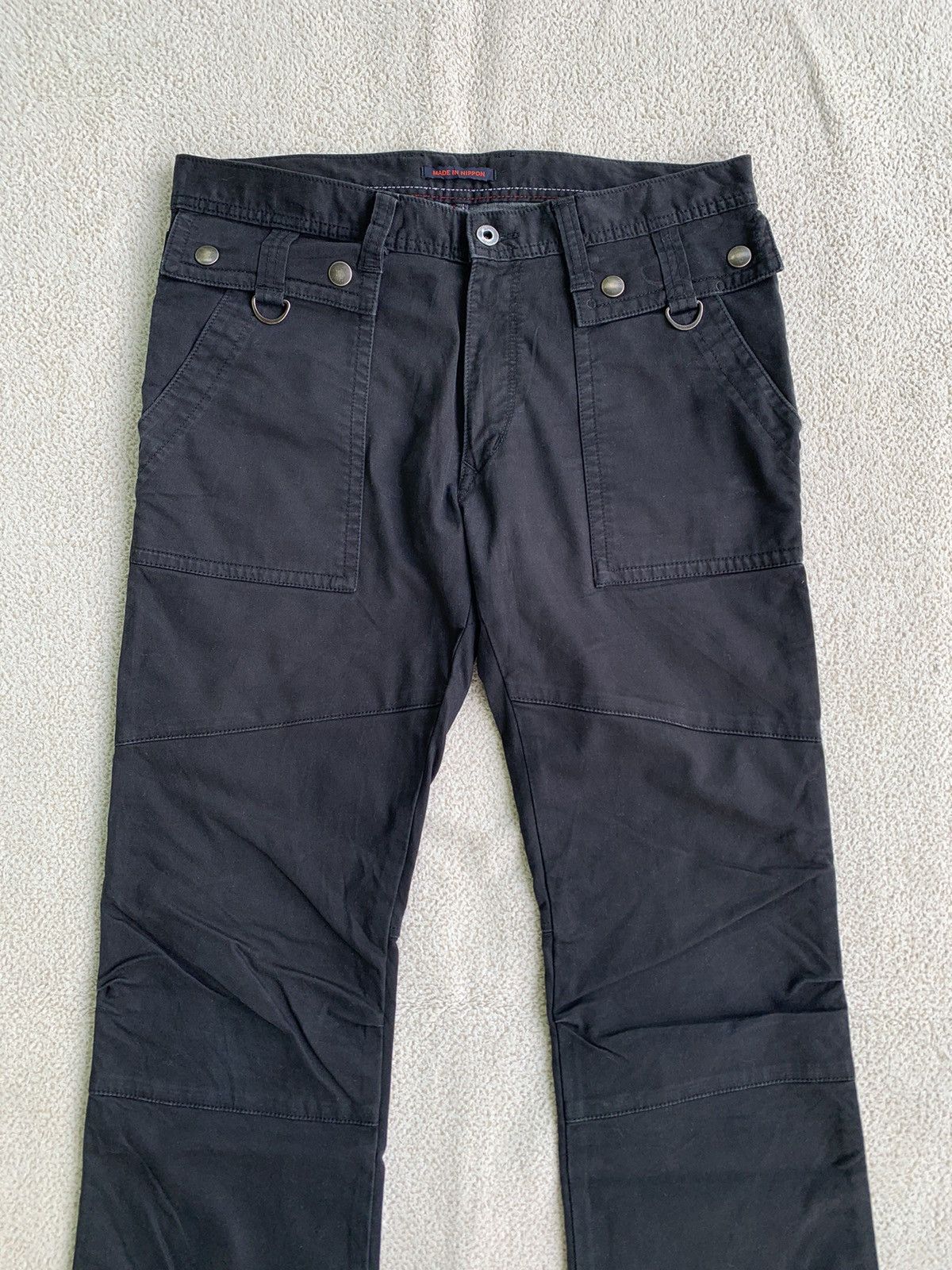 Japanese Brand × Le Grande Bleu (L.G.B.) VTG 00s Blue way japan Boot Cut Trousers Pants Size US 32 / EU 48 - 3 Thumbnail