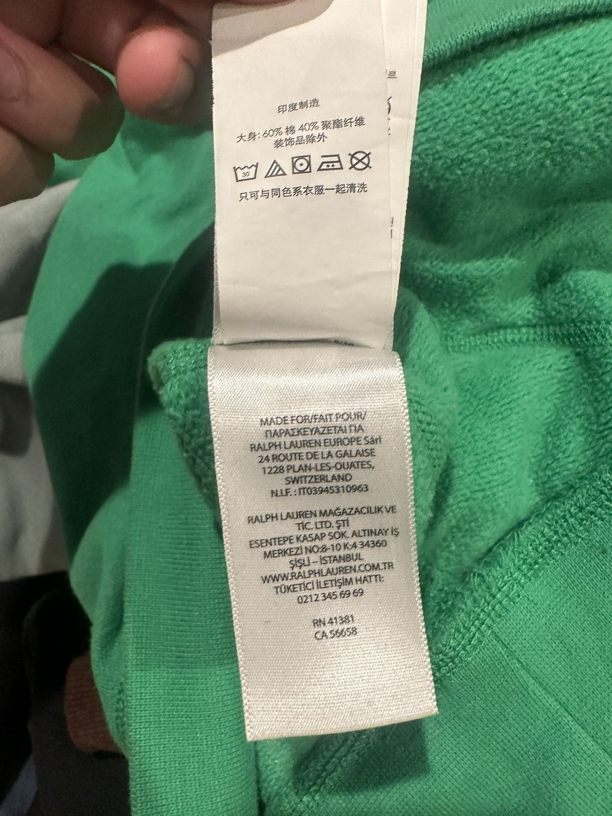 Polo Ralph Lauren Polo zip up green Size US S / EU 44-46 / 1 - 6 Thumbnail