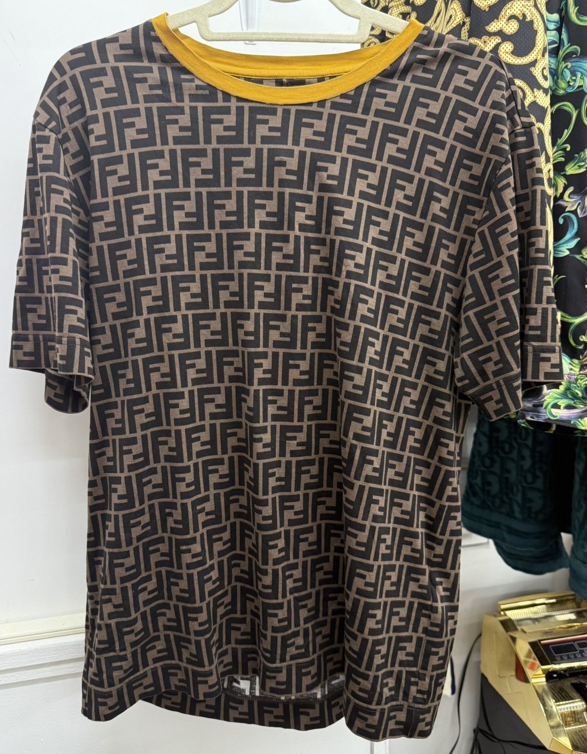 Okinawa Prefecture Vintage Fendi Zucca Fendi Monogram Shirt Fendi