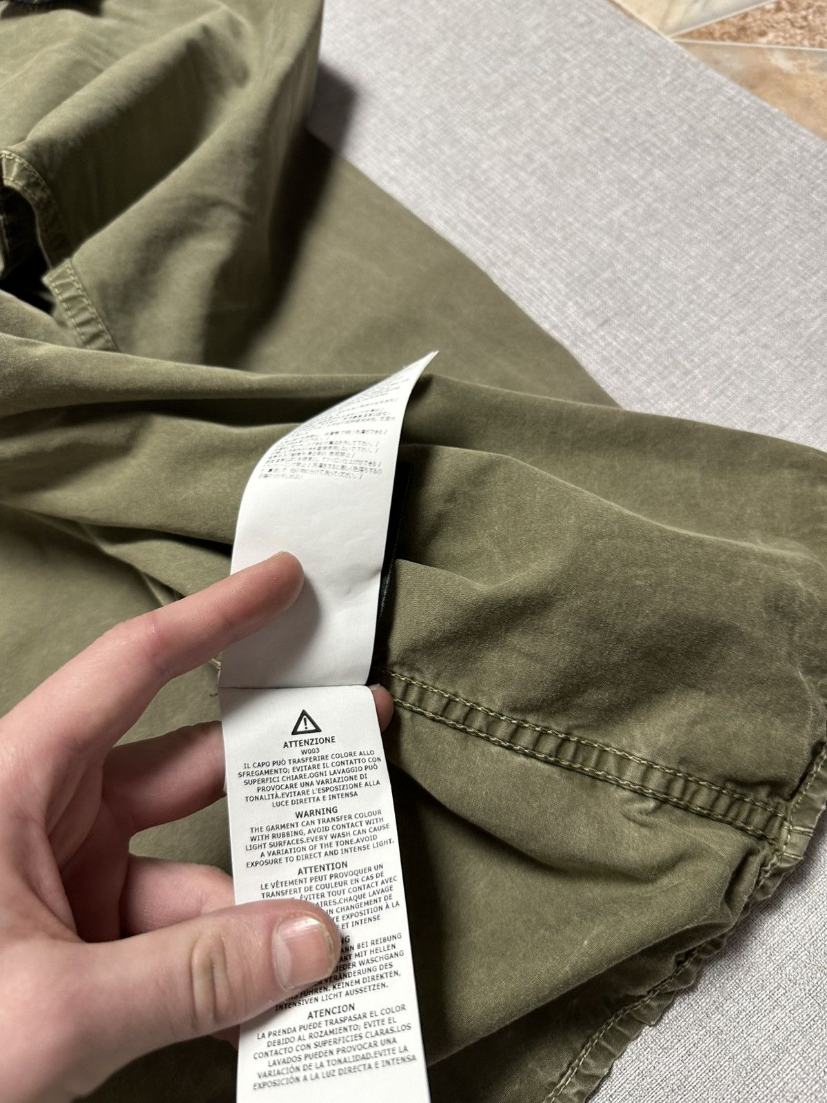 Massimo Osti Stone Island Garment Dyed Zip Overshirt Size US M / EU 48-50 / 2 - 18 Thumbnail