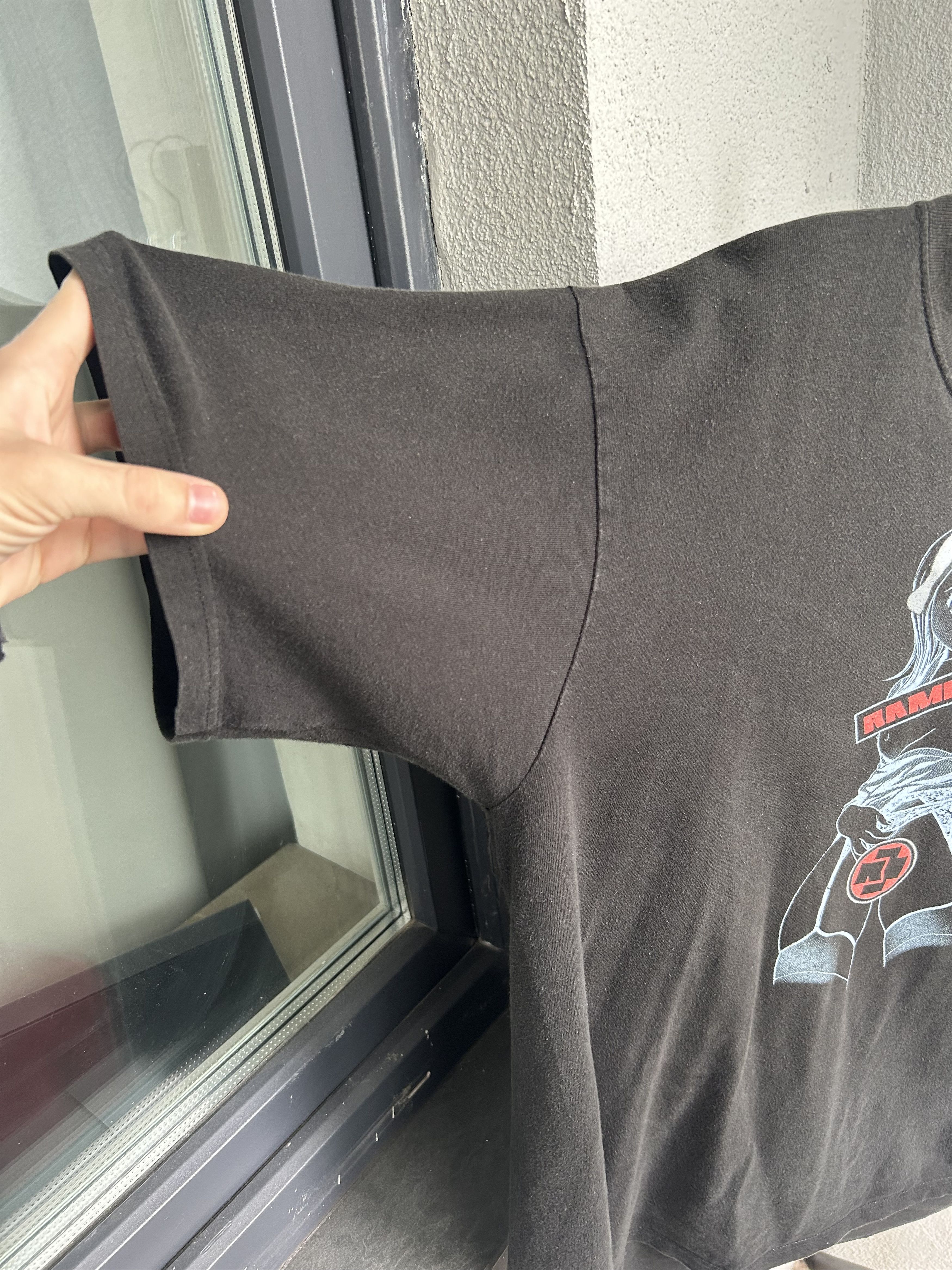 Band Tees × Vintage Vintage 2000s Rammstein Anime Nurse Hook Ups Band T-shirt Size US XXL / EU 58 / 5 - 5 Thumbnail