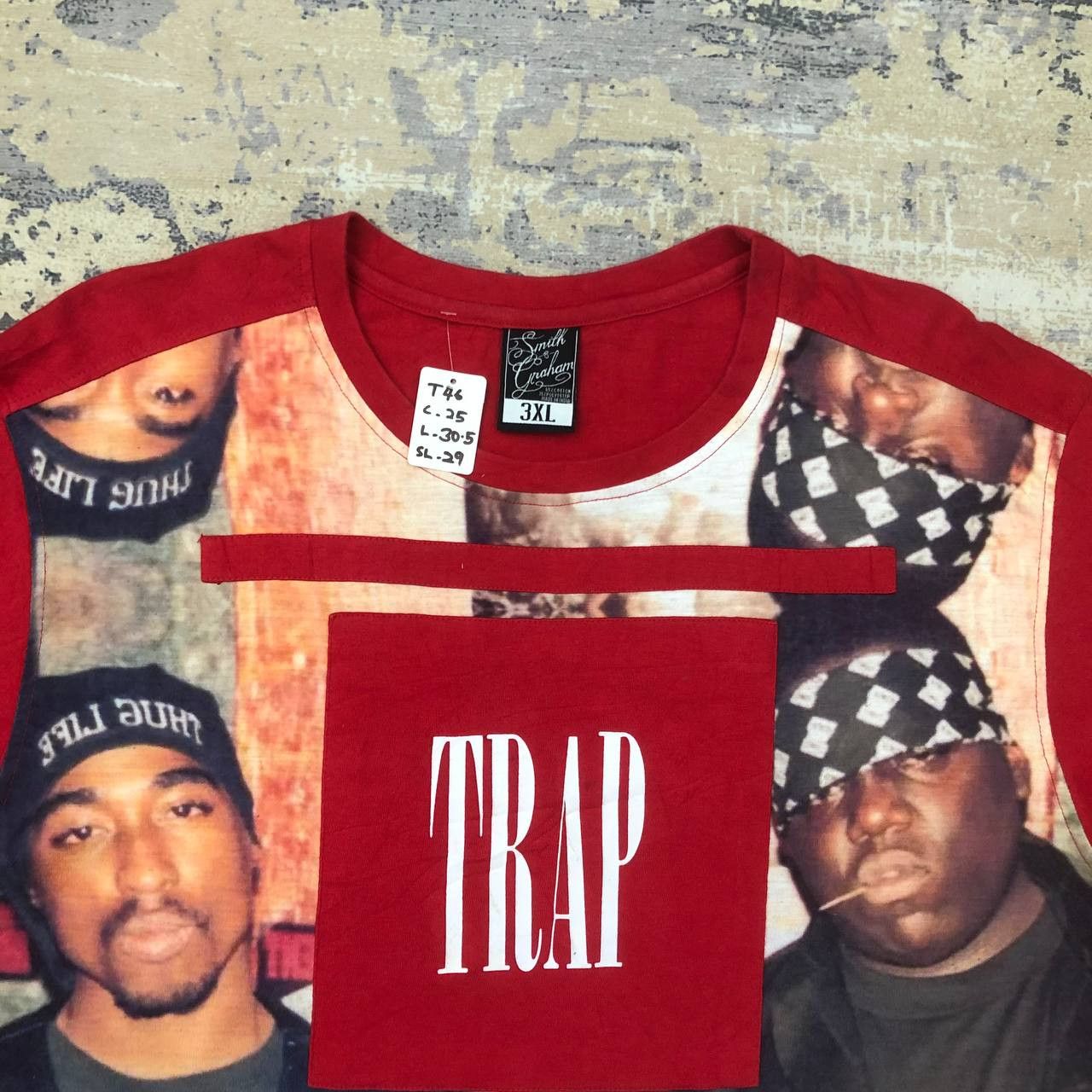 Other T46 TUPAC x BIGGIE OVER SIZE TEE Size US XXL / EU 58 / 5 - 3 Thumbnail