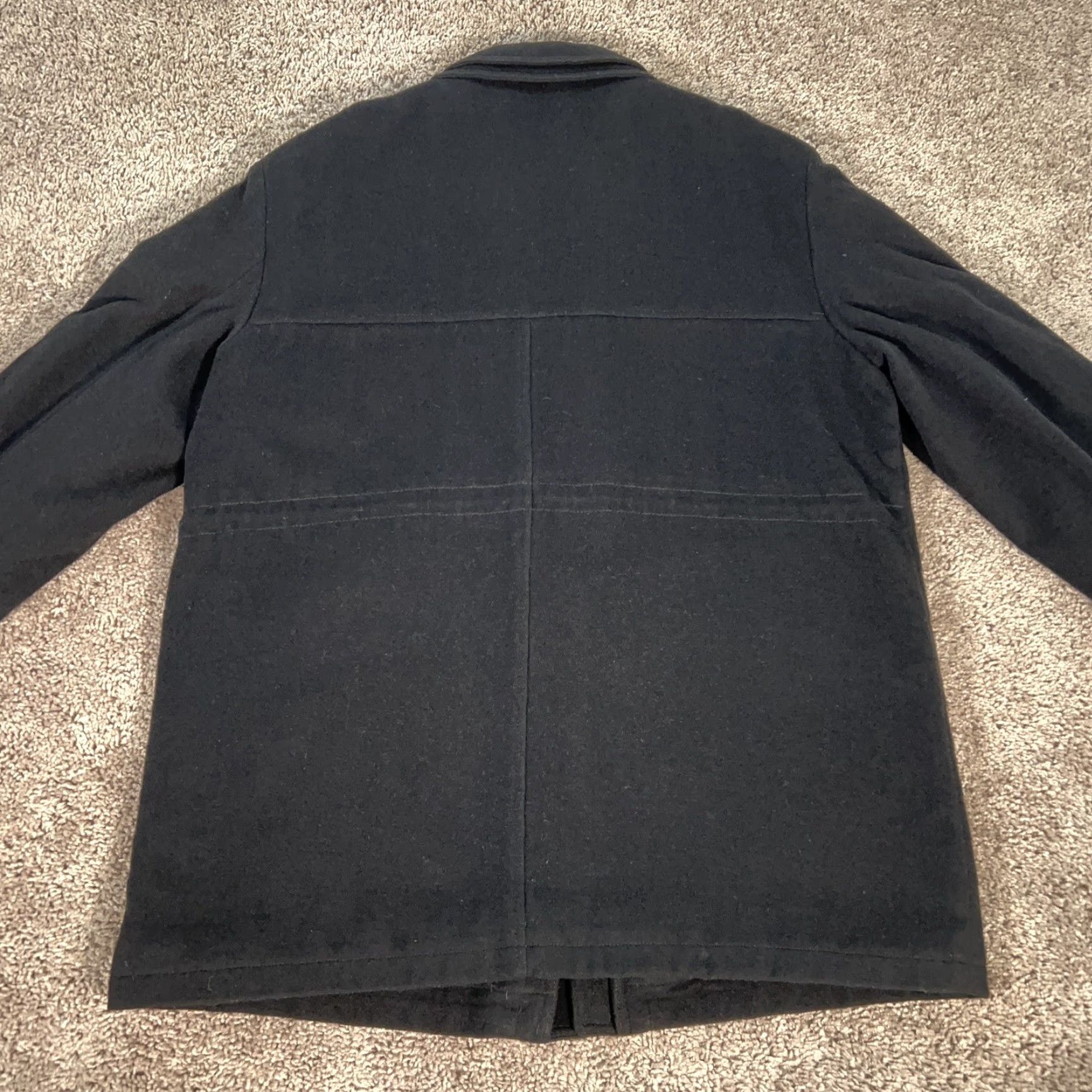 Ralph Lauren VINTAGE Lauren Ralph Lauren Jacket Mens 46R Black Wool Quilted Lined Drawstring Daywear Accessories Womens? Size US S / EU 44-46 / 1 - 7 Thumbnail