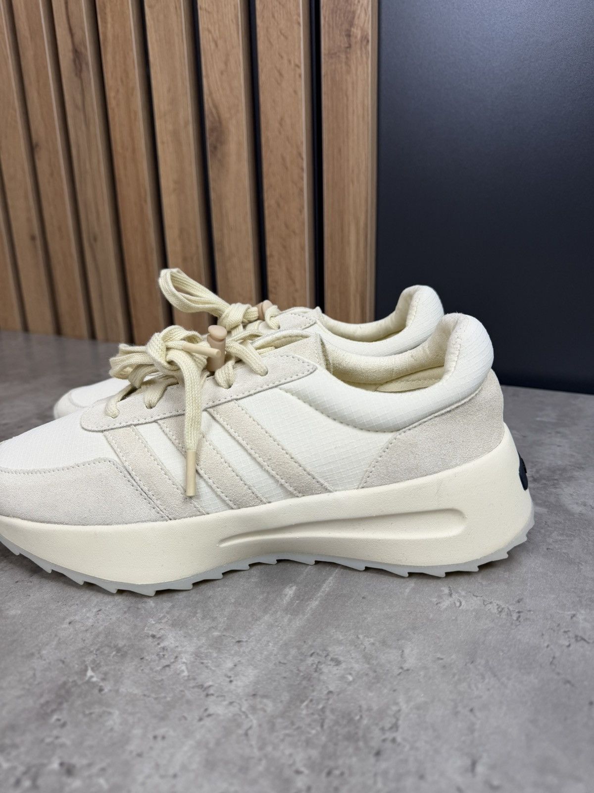 Adidas × Fear of God Adidas x Fear of God Athletics Los Angeles Pale Yellow Size US 7.5 / EU 40-41 - 2 Thumbnail
