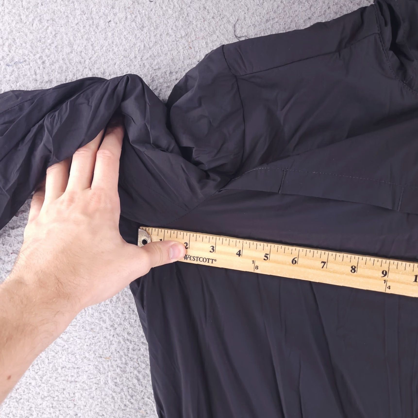 Vintage Duluth Jacket Womens Large Black Lightweight Gust-Off Mid-Length Zip Hooded Pockets Full Zip Basic Jacket Casual Travel Workwear Size L / US 10 / IT 46 - 7 Thumbnail