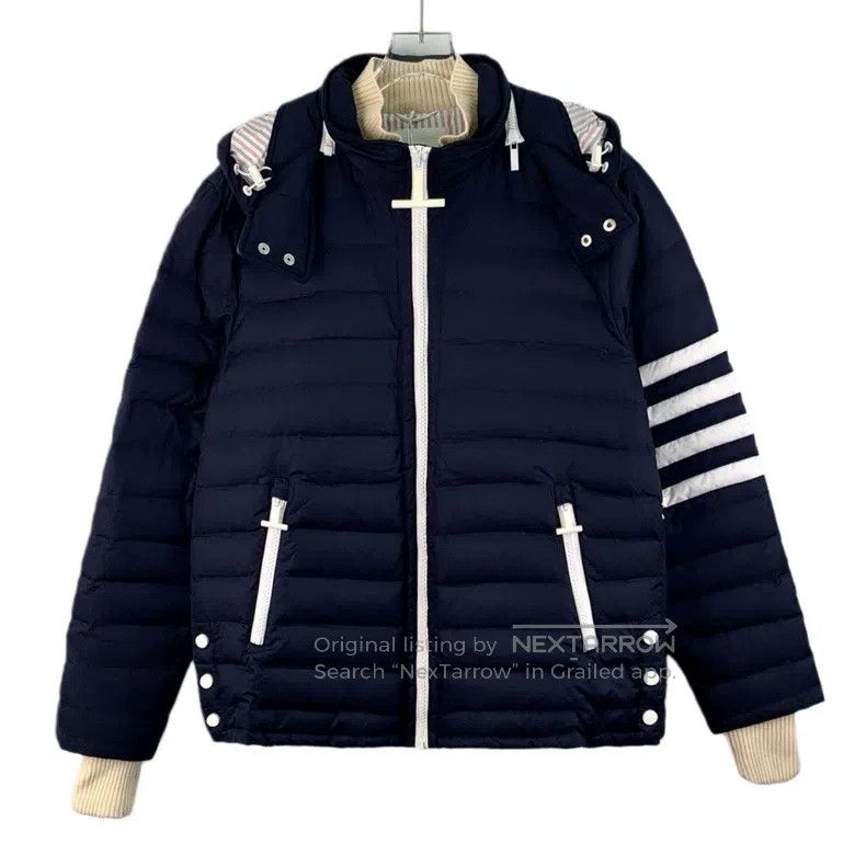 Thom Browne Thom Browne Long-sleeved down jacket Size US L / EU 52-54 / 3 - 1 Thumbnail