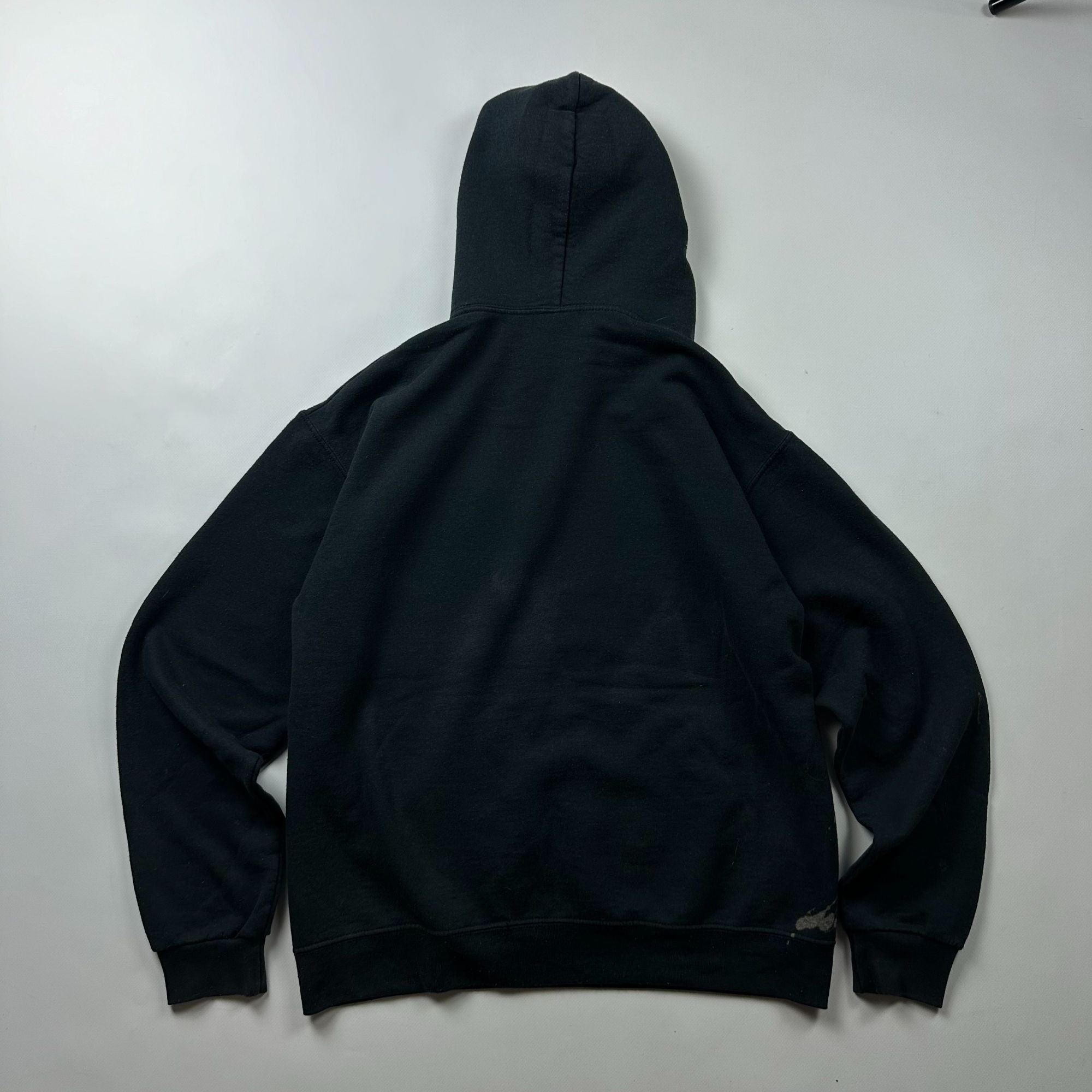 Vintage Jerseys Vintage Y2K Black Hoodie Custom Bleach Art Snake Des Size US M / EU 48-50 / 2 - 3 Thumbnail