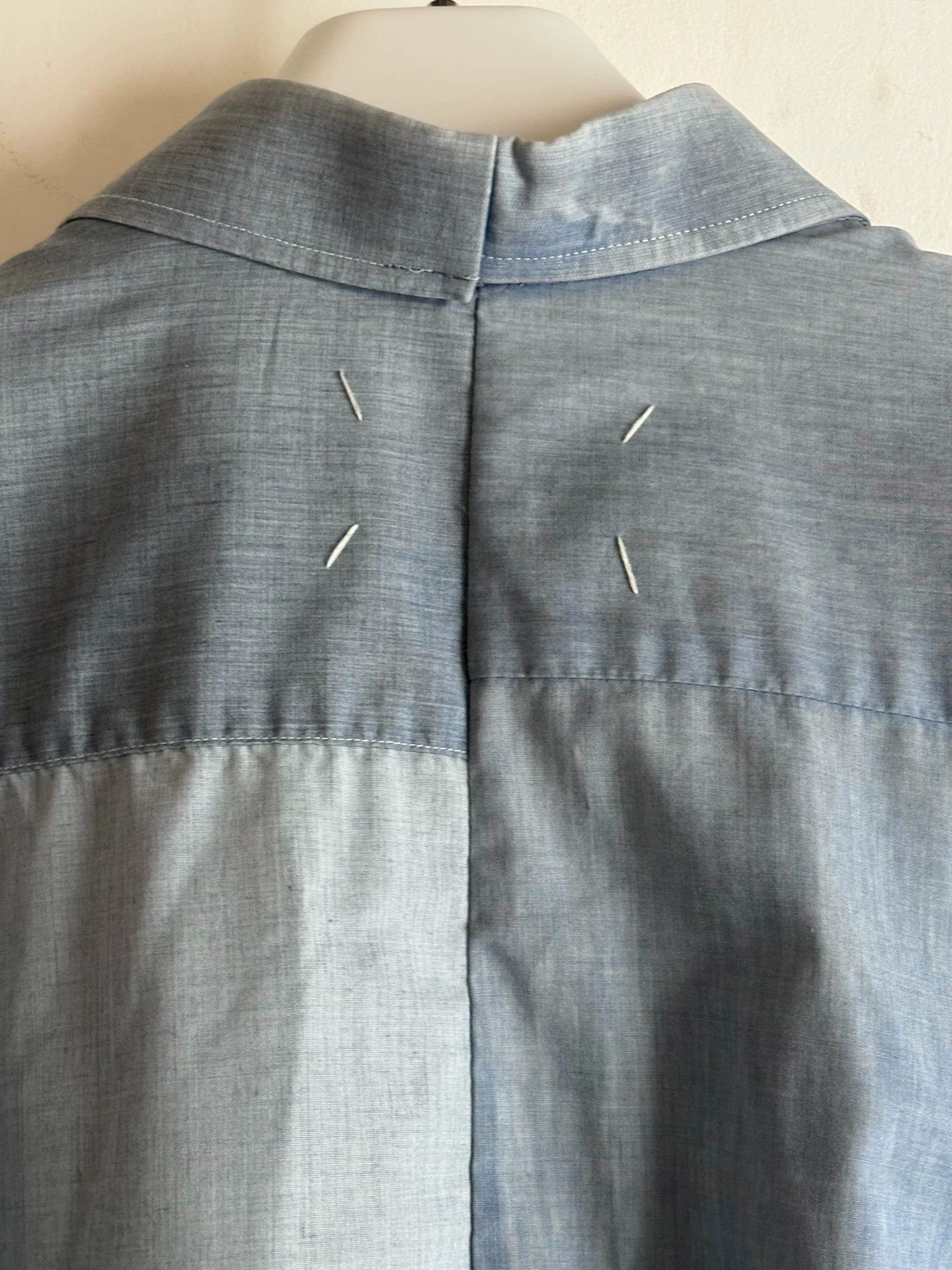 Maison Margiela MMM 0 10 Artisanal S/S 2002 Patchwork Shirt Size 3 Size US L / EU 52-54 / 3 - 3 Thumbnail