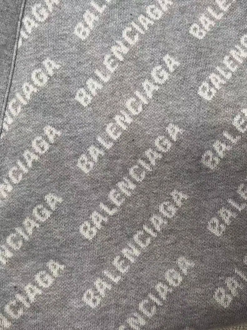 Balenciaga Balenciaga Logo Full Print Loose Single Button Knit Cardig Size US M / EU 48-50 / 2 - 3 Thumbnail