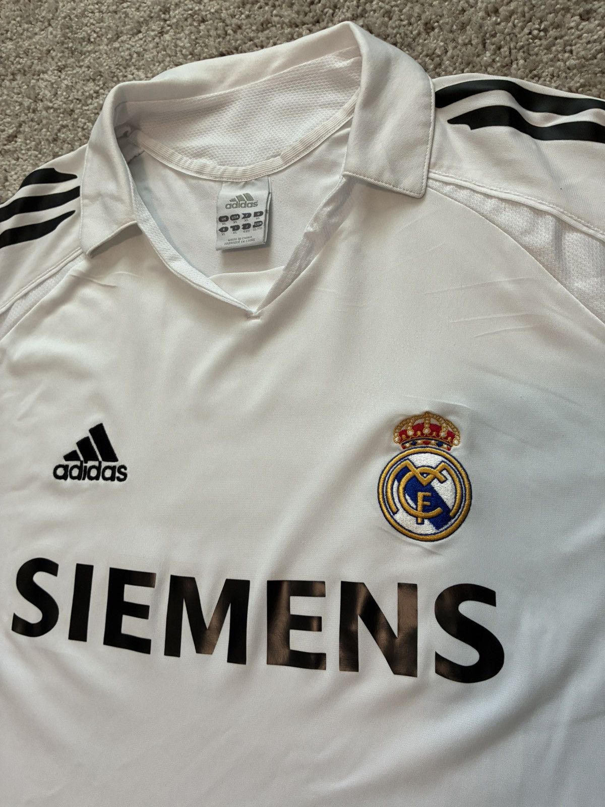 Adidas 2005/2006 Real Madrid Home Kit Size US XL / EU 56 / 4 - 3 Thumbnail