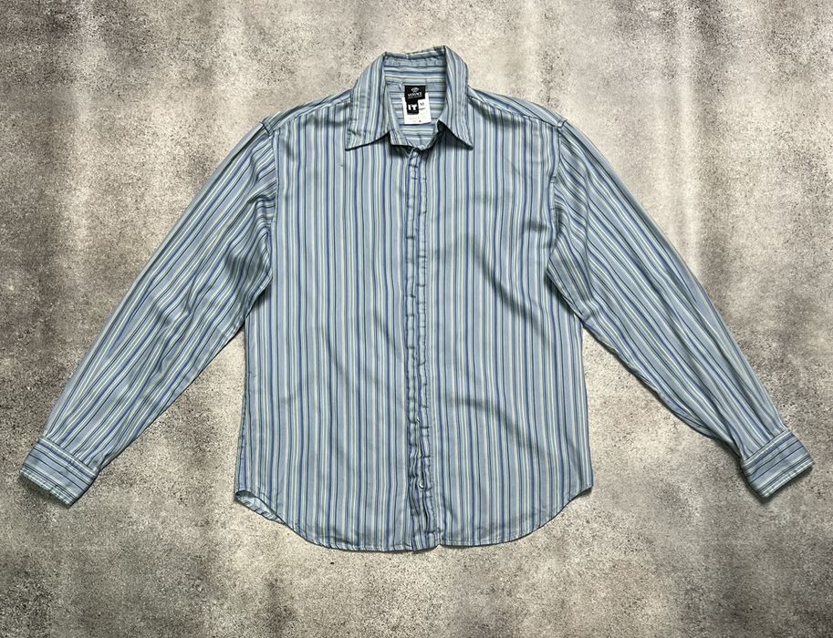 Vintage Versace Jeans Couture Vintage Striped Shirt | Grailed