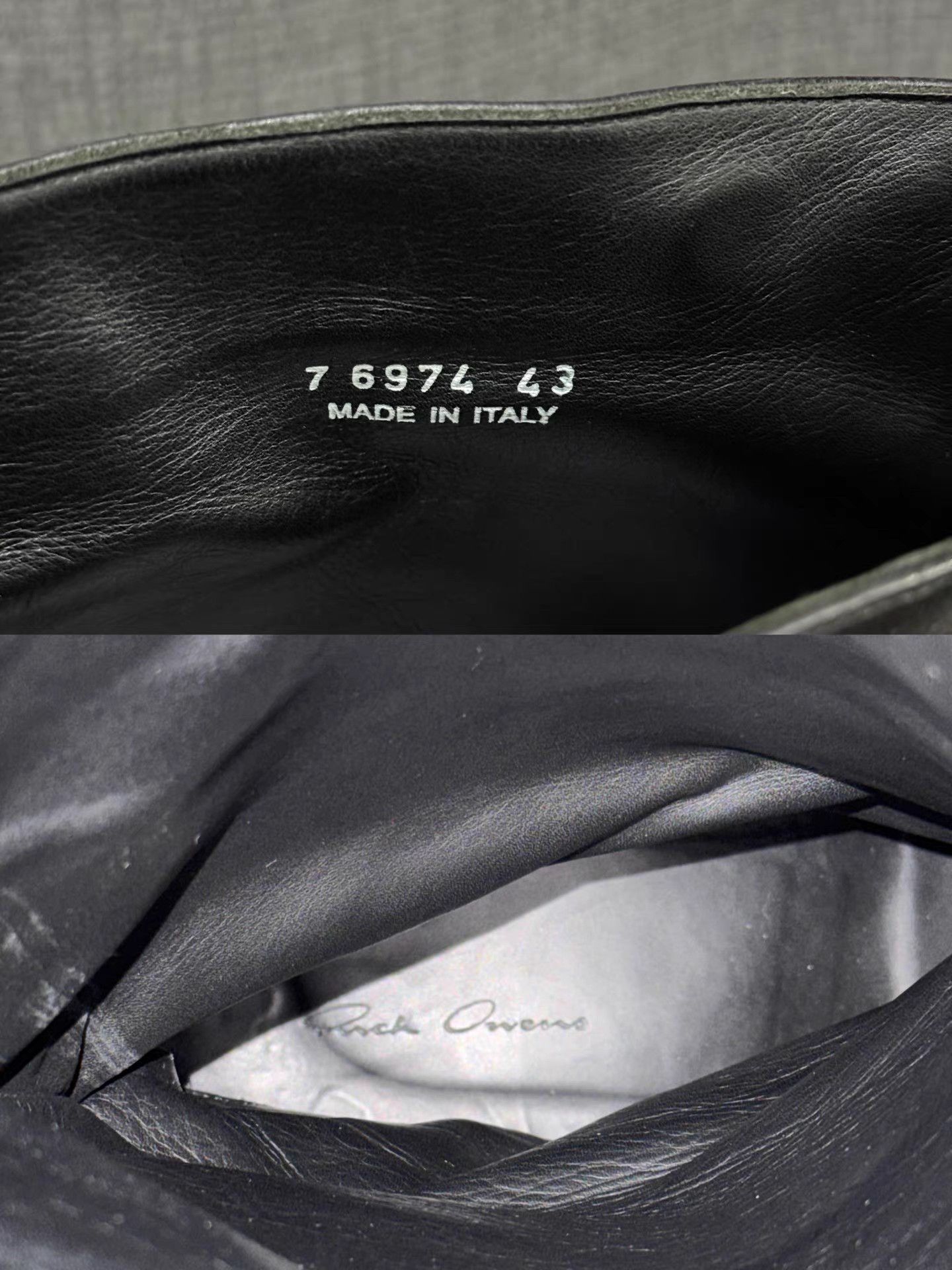Rick Owens Rick Owens 14FW ultra-thick cowhide Elephant boots Size US 10 / EU 43 - 9 Thumbnail