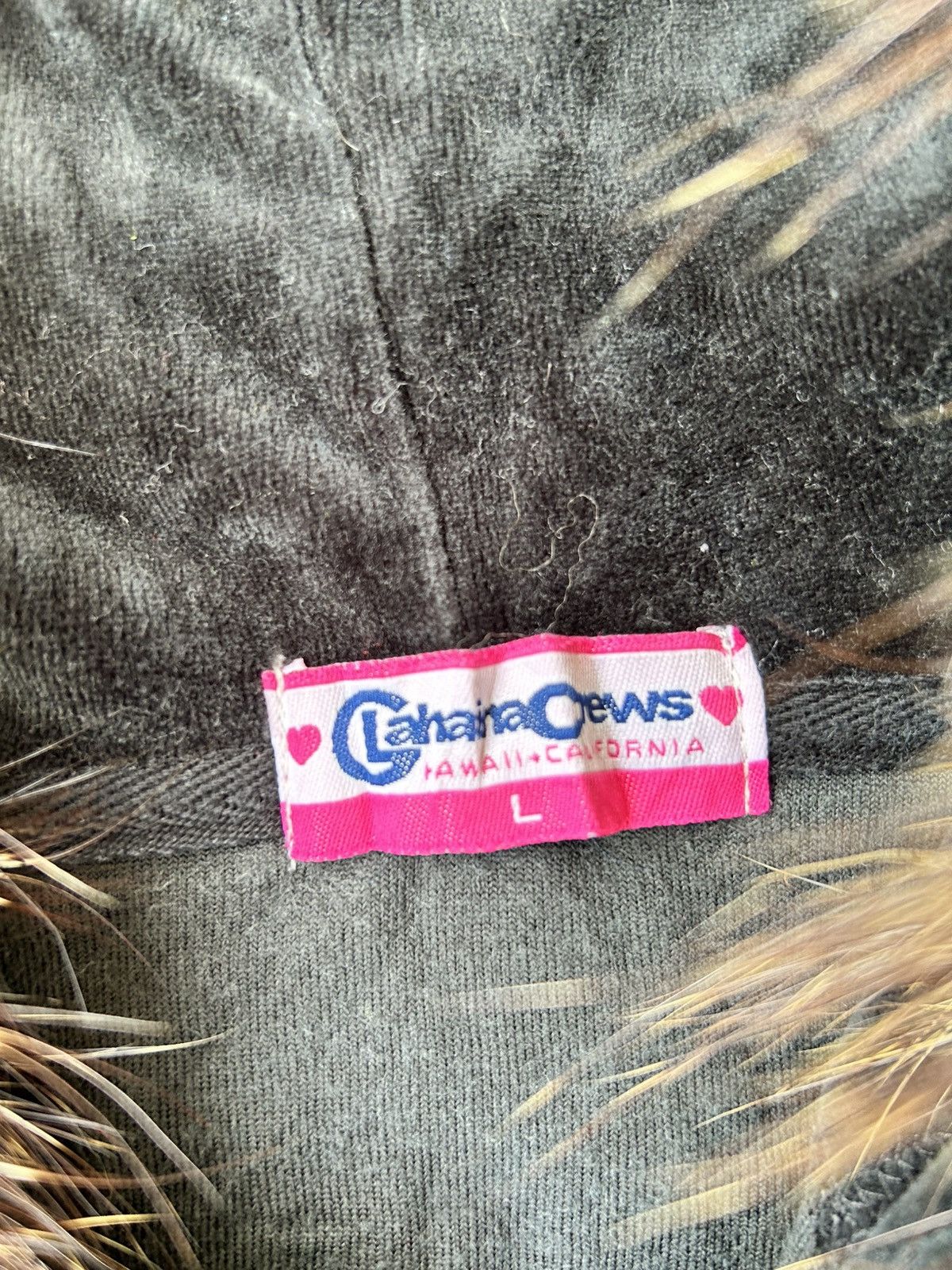 Japanese Brand Lahaina crews velvet furhoodie style ifsix lgb Size US M / EU 48-50 / 2 - 9 Thumbnail