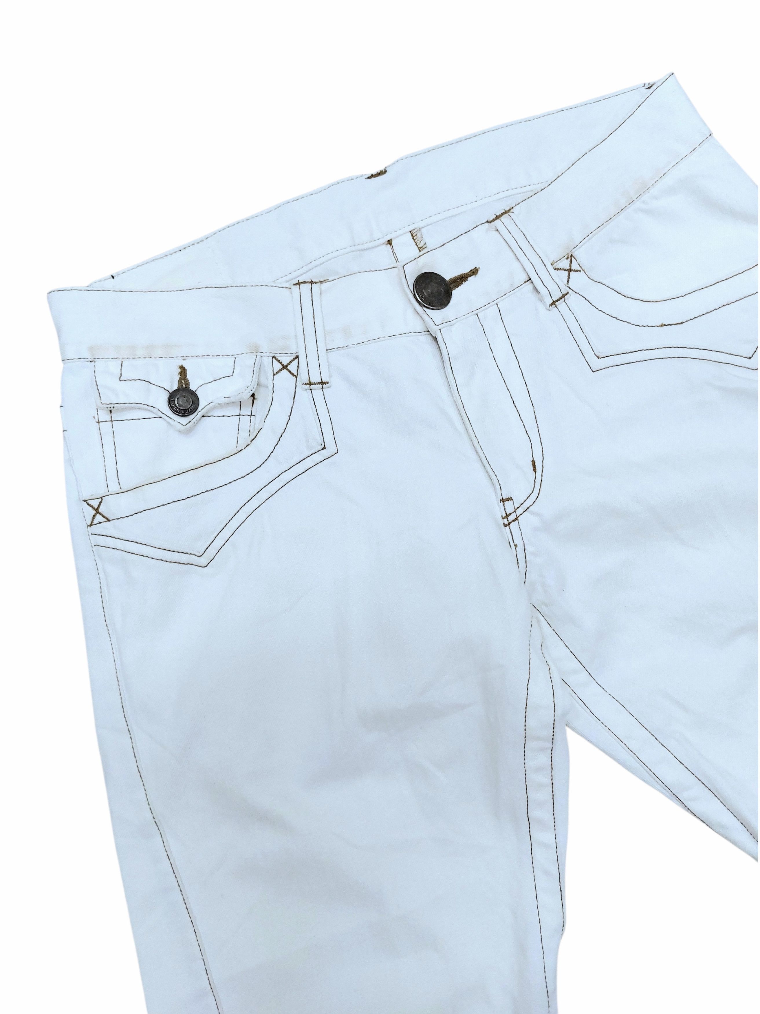 Vintage Flare Rattle Trap Bootcut Rock Style Denim Size US 31 - 8 Thumbnail