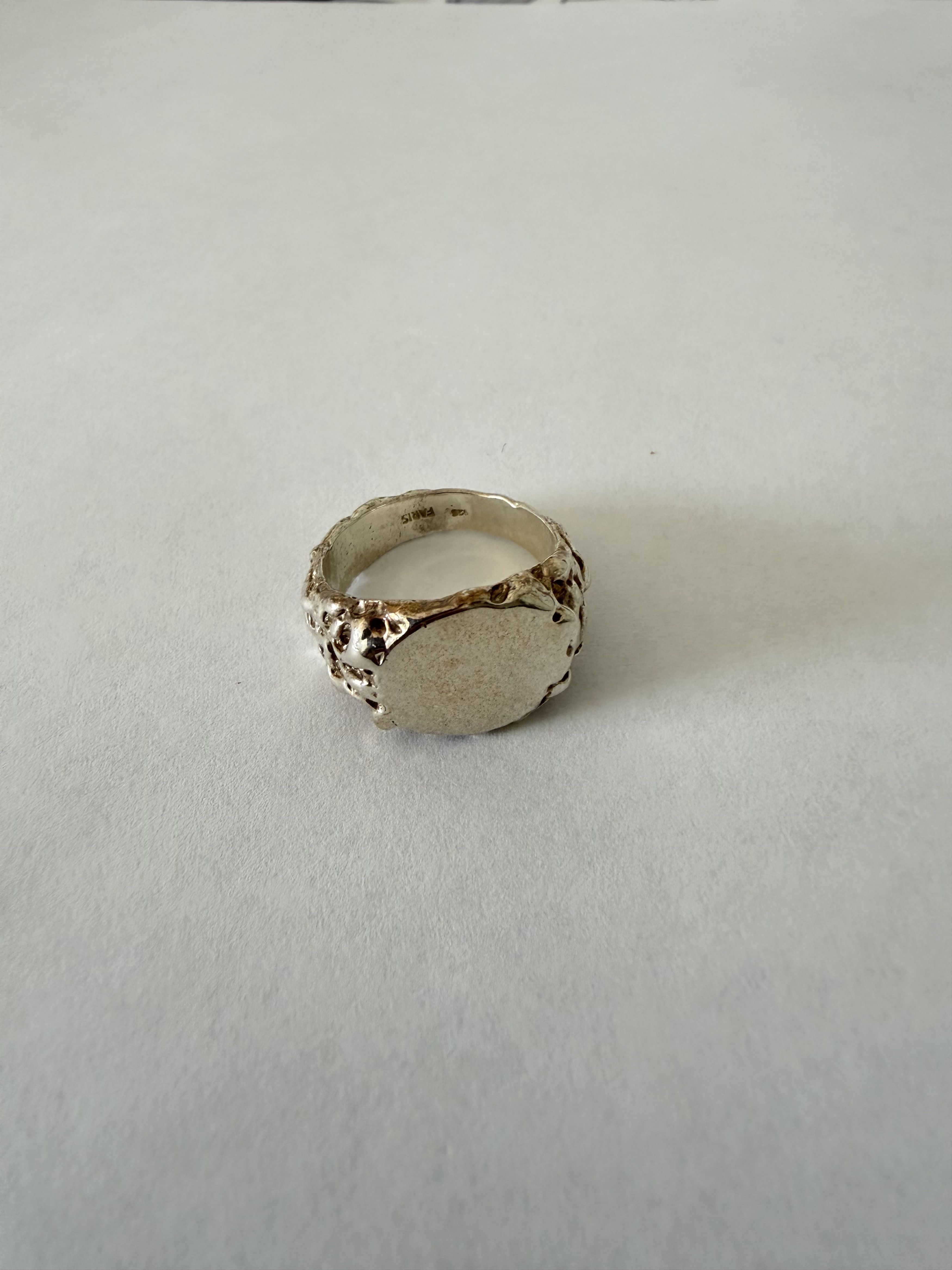 Other FARIS Roca Signet Ring Sterling Silver 925 Size 10 Size ONE SIZE - 2 Thumbnail