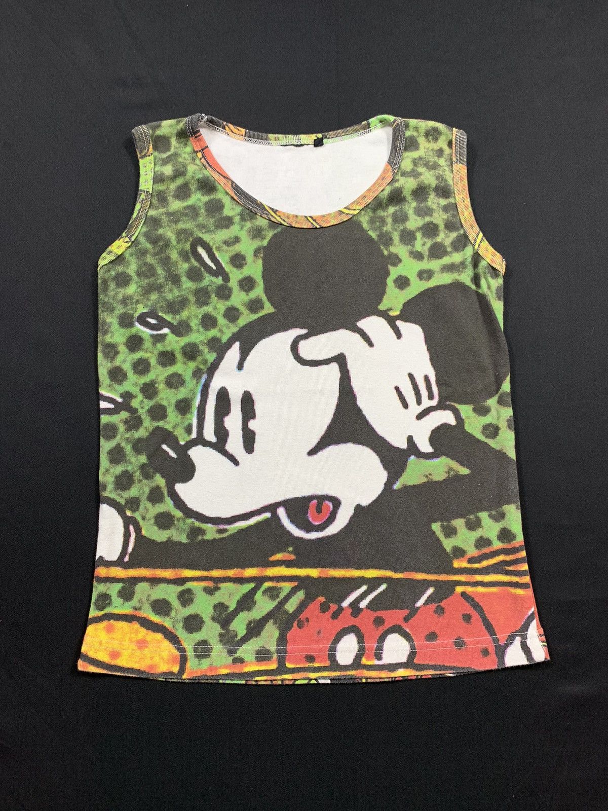 20471120 × Beauty Beast × Hysteric Glamour ❤️‍🔥BINDING OFFER❤️‍🔥 Y2k Vintage Mickey all Over Print tank Top Size M / US 6-8 / IT 42-44 - 1 Thumbnail